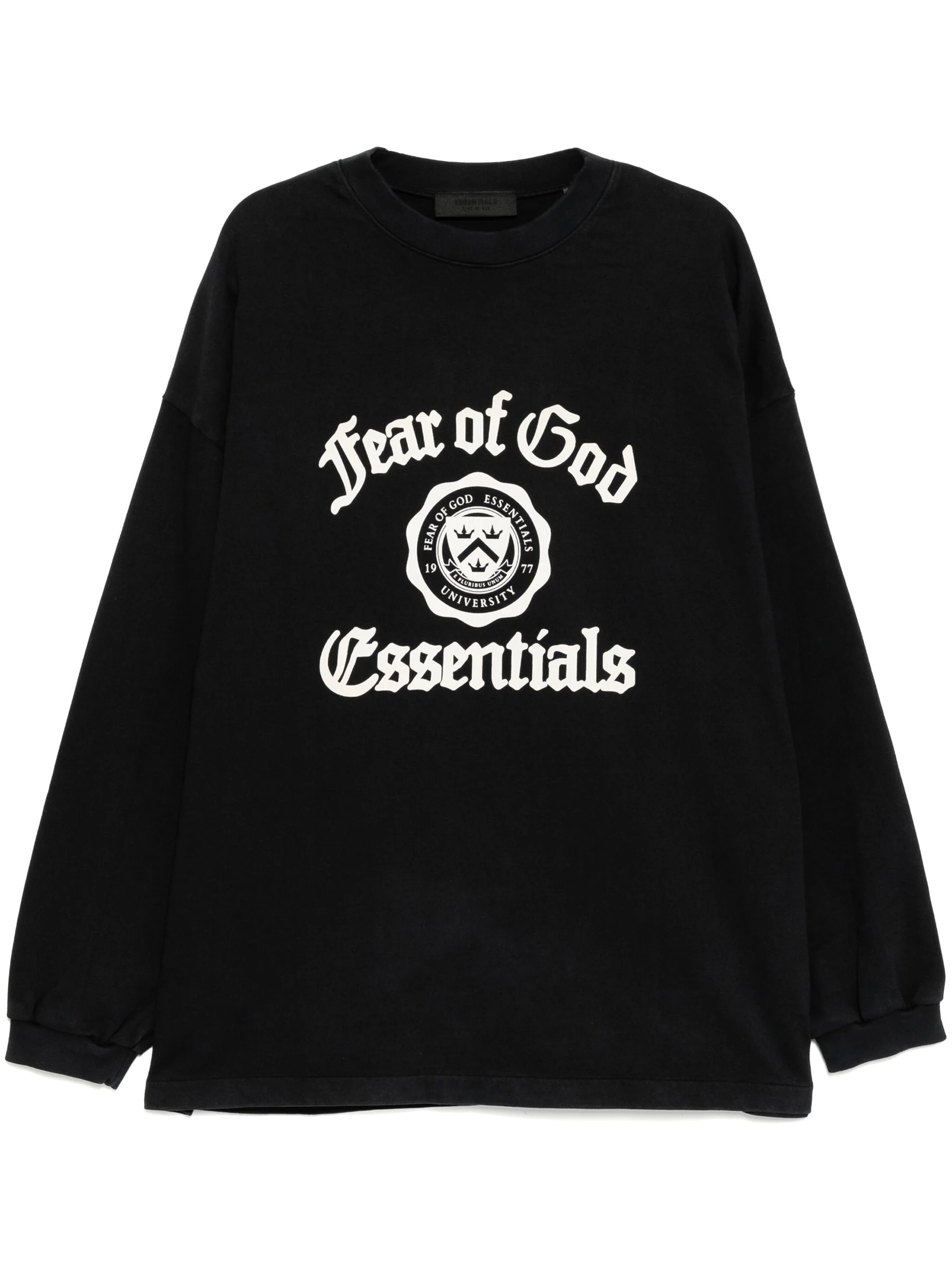 Fear of God Essentials Heavy L/S Tee in Black