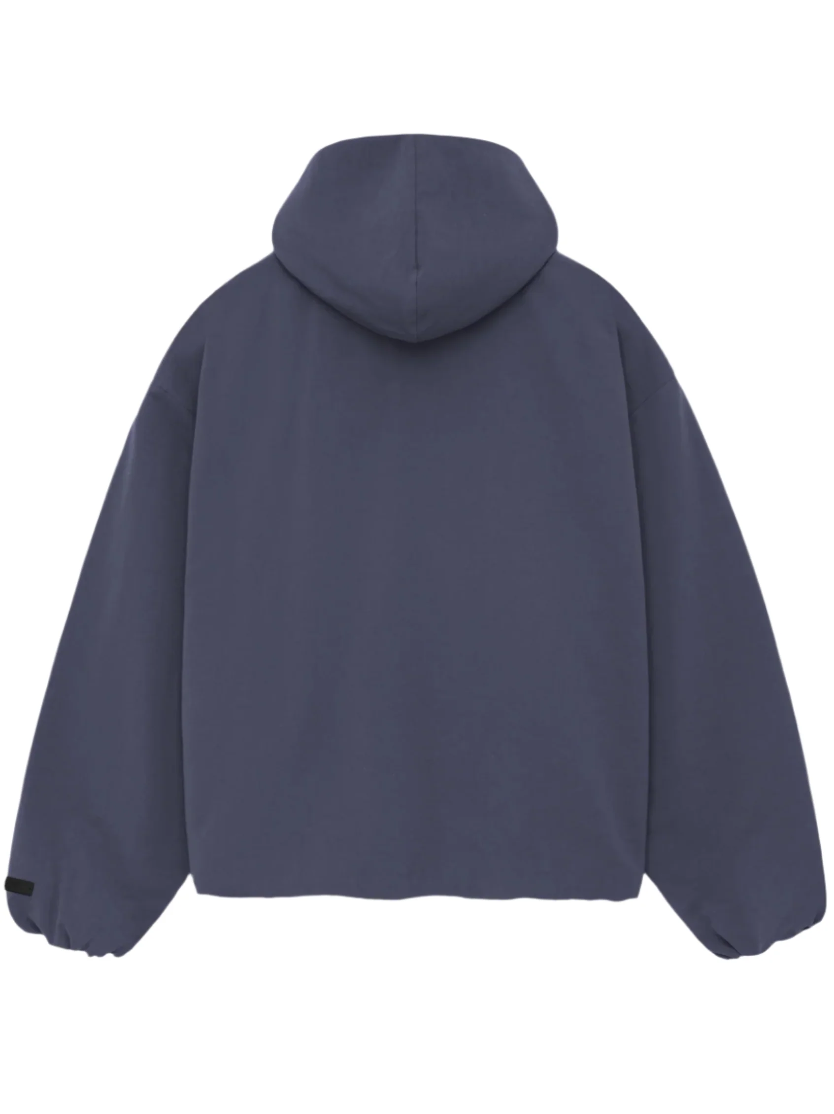 Fear of God Essentials Military Nylon Hooded Anorak in Marine - Image 2