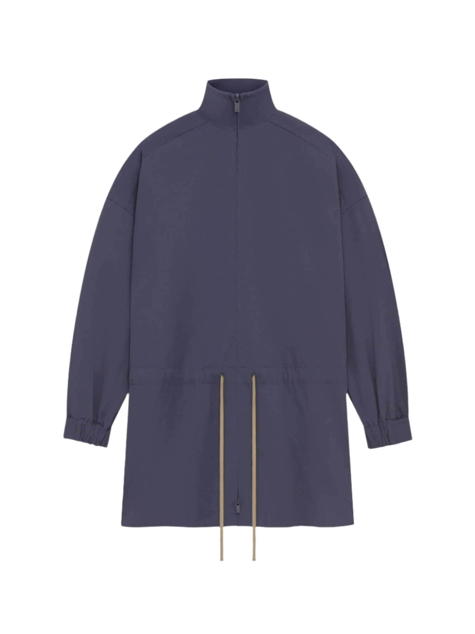 Fear of God Essentials Military Nylon Mockneck Anorak in Marine