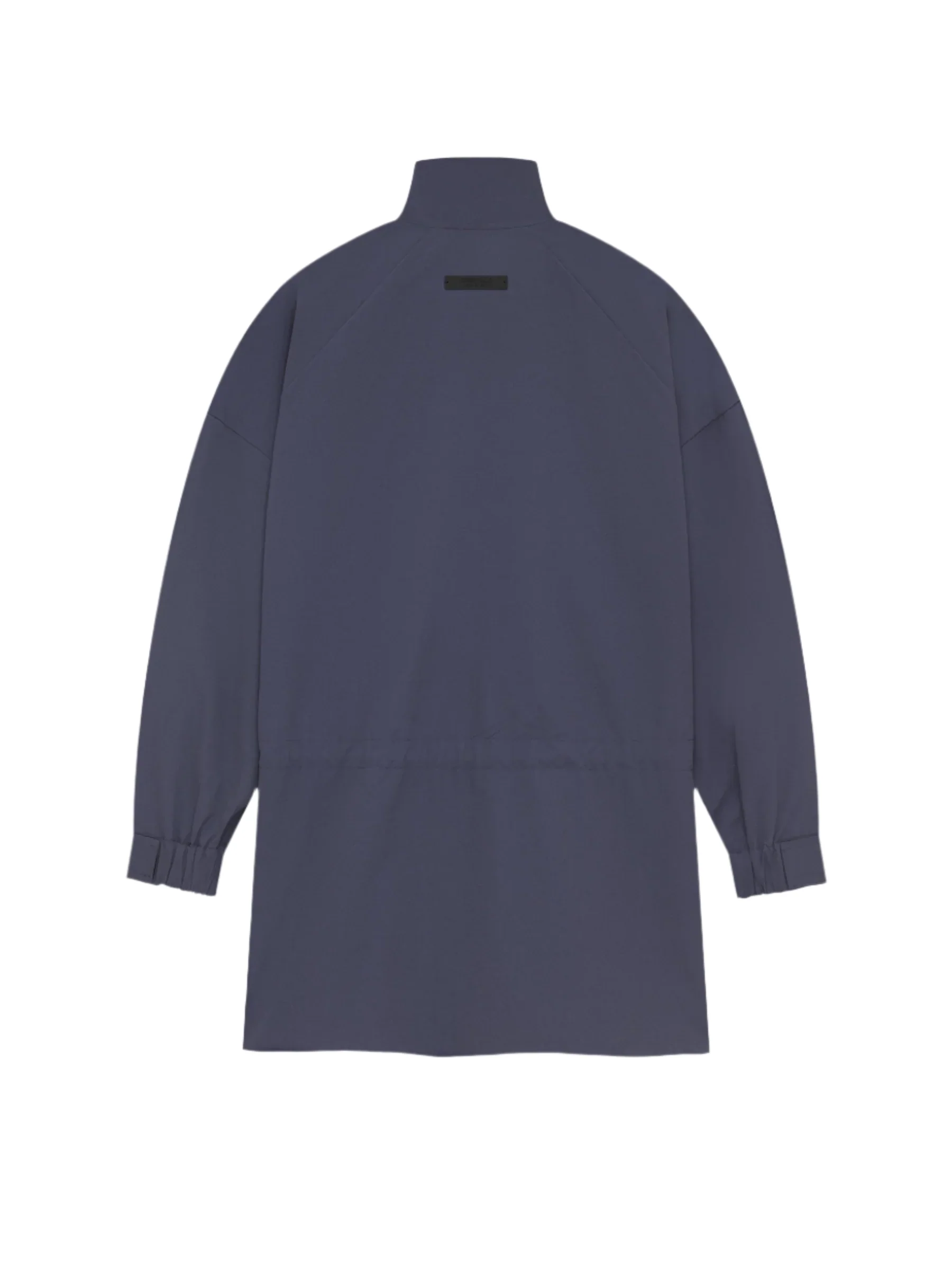 Fear of God Essentials Military Nylon Mockneck Anorak in Marine - Image 2