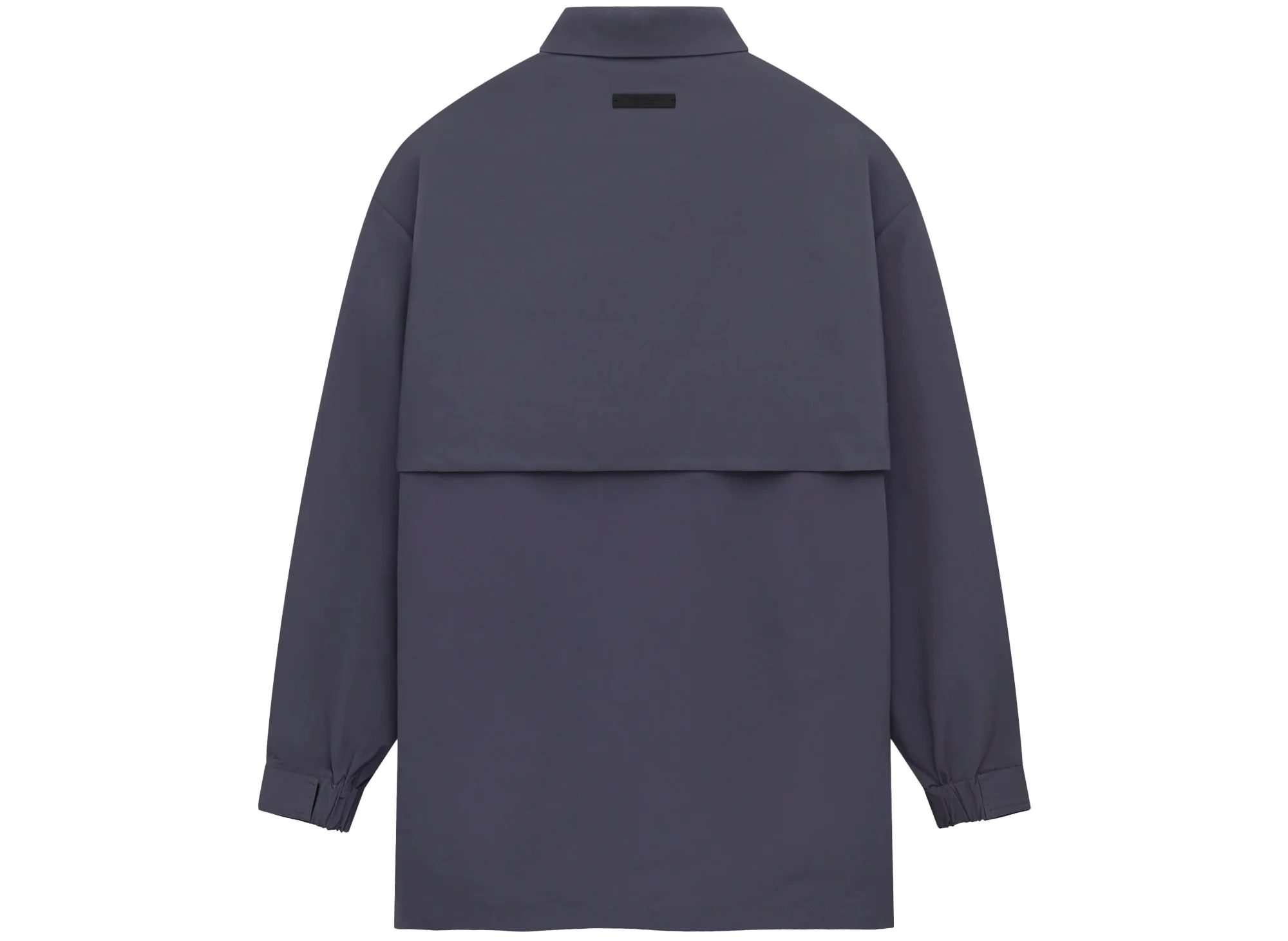Fear of God Essentials Military Nylon Overshirt in Marine - Image 2