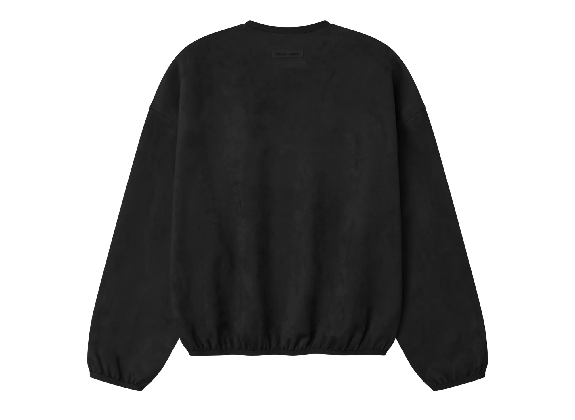 Fear of God Essentials Modern Crewneck Sweatshirt 'Vintage Black' - Image 2