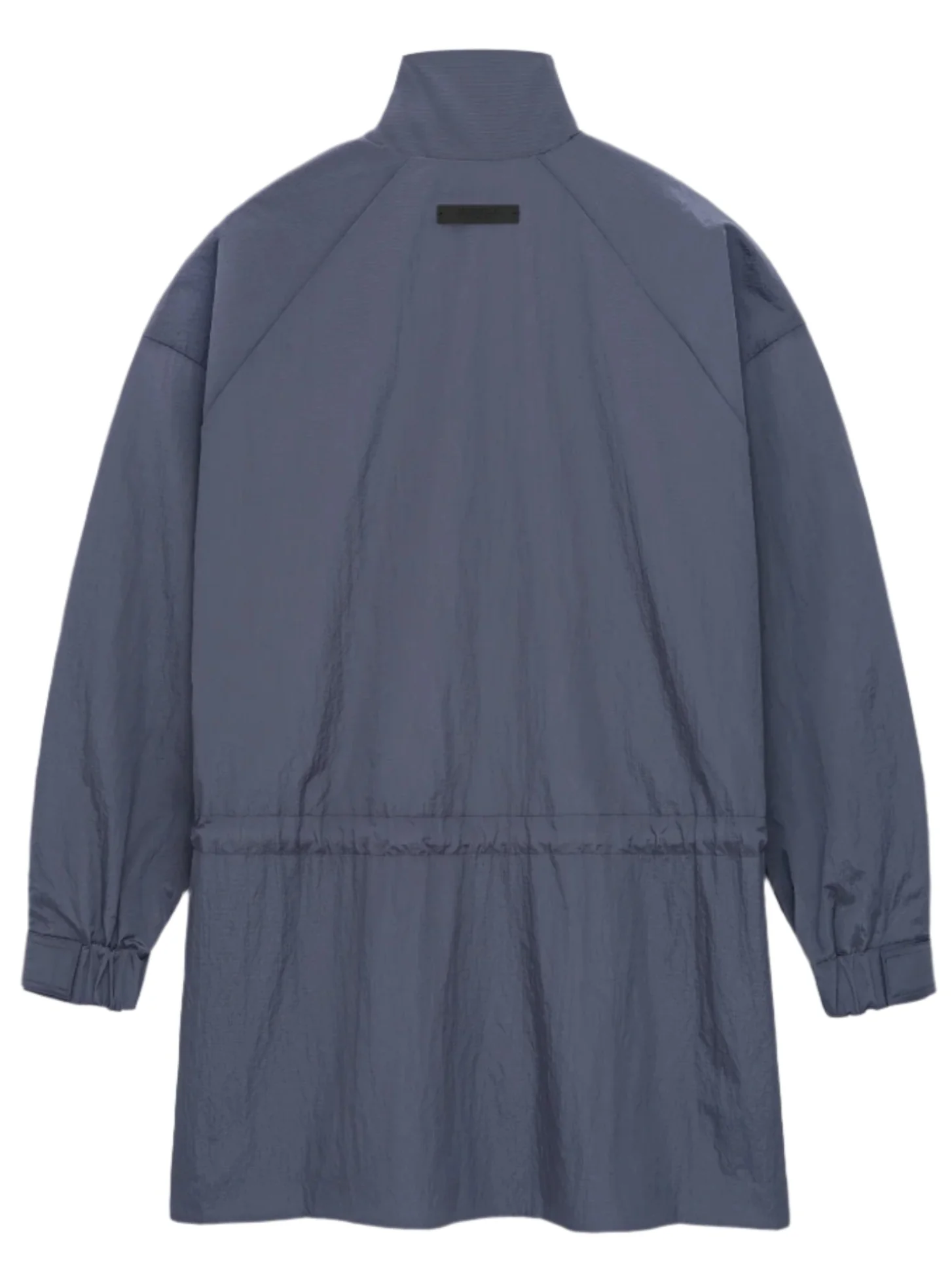 Fear of God Essentials Ripstop Mockneck Anorak in Marine - Image 2