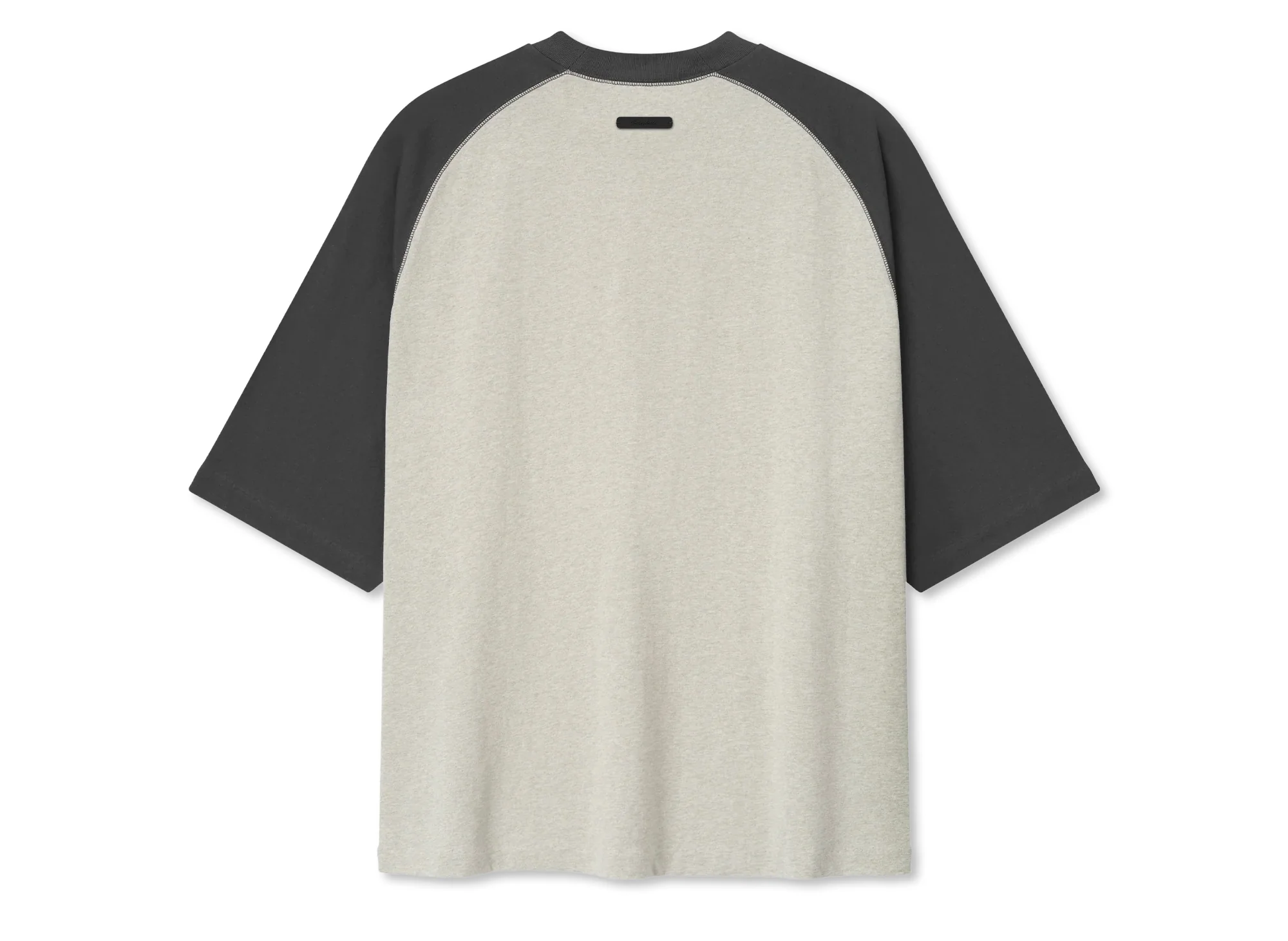 Fear of God Essentials Signature Baseball Tee 'Heather Stone / Iron Grey' - Image 2