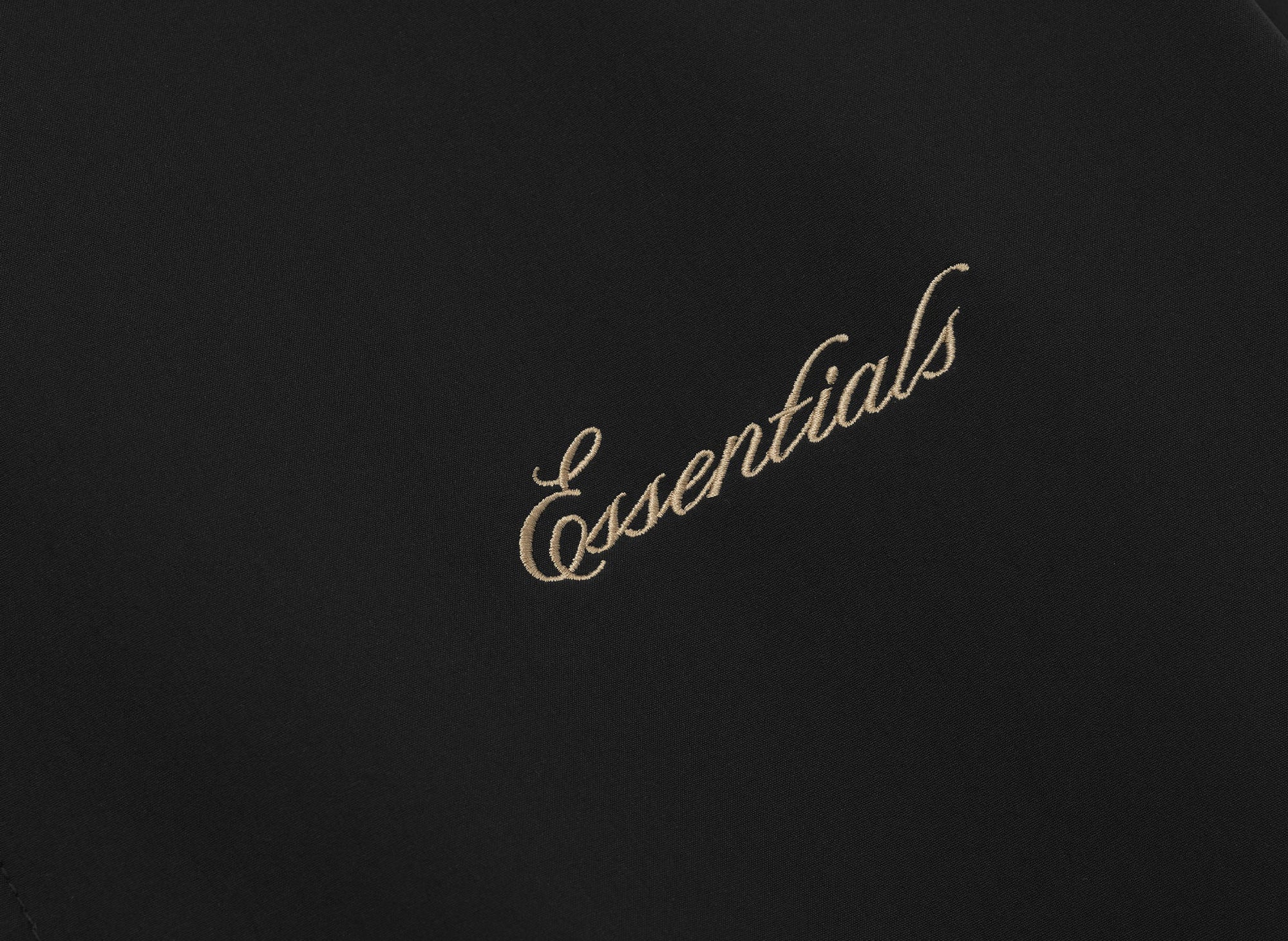 Fear of God Essentials Signature Filled Barn Jacket 'Vintage Black' - Image 3
