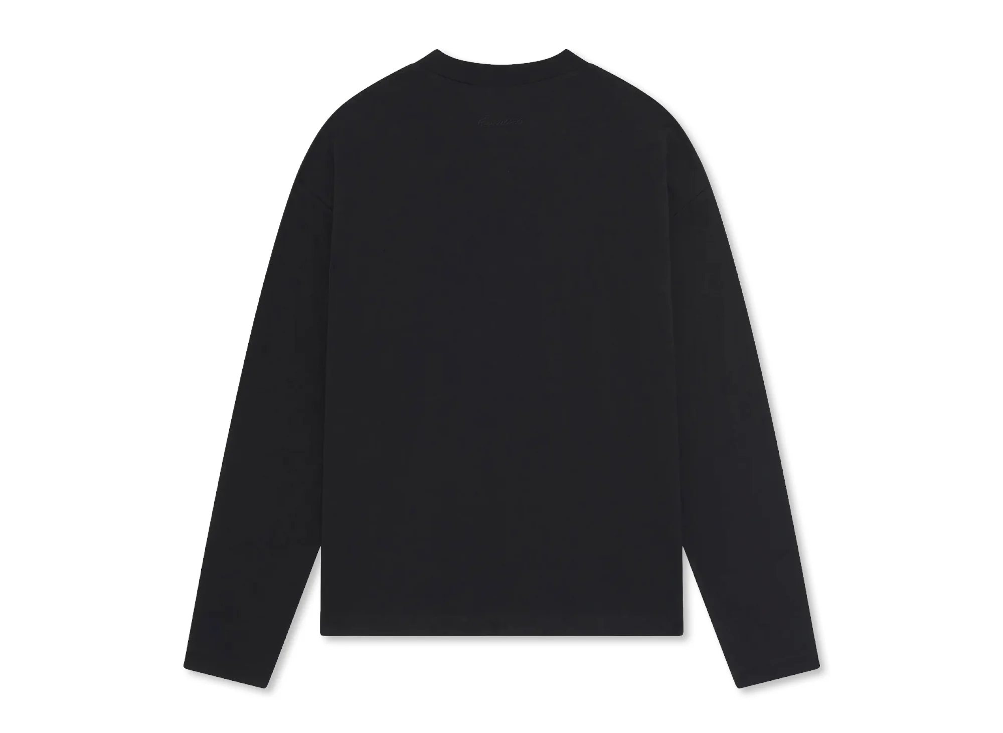 Fear of God Essentials Signature Long Sleeve 'Vintage Black'
