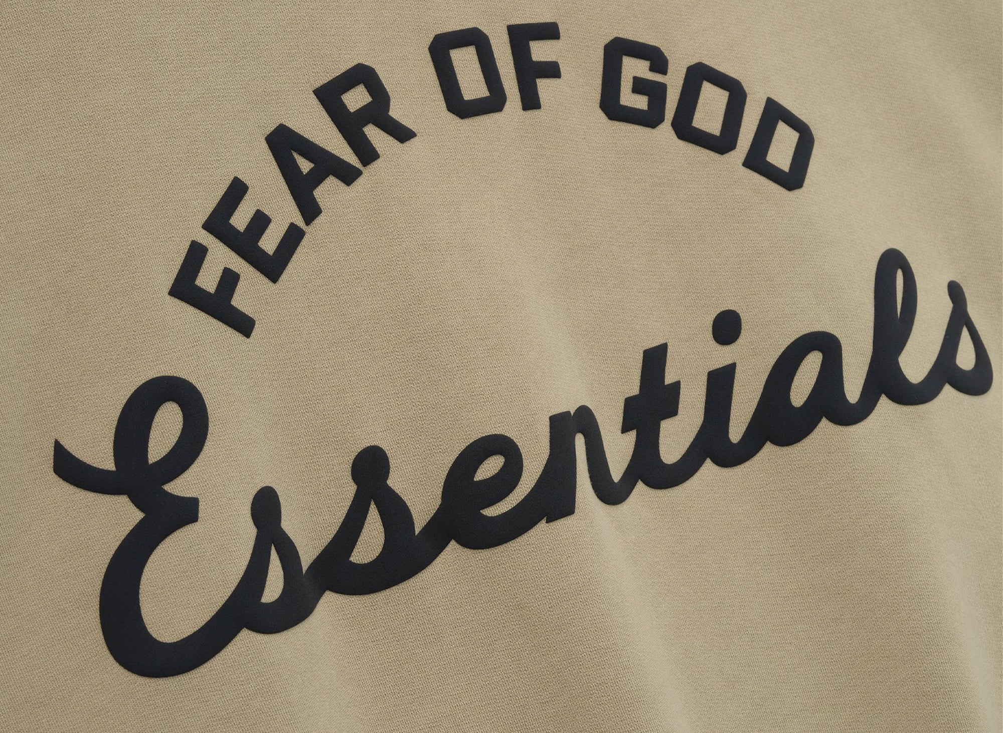 Fear of God Essentials Training 90's Crewneck Sweatshirt 'Faded Dune' - Image 3