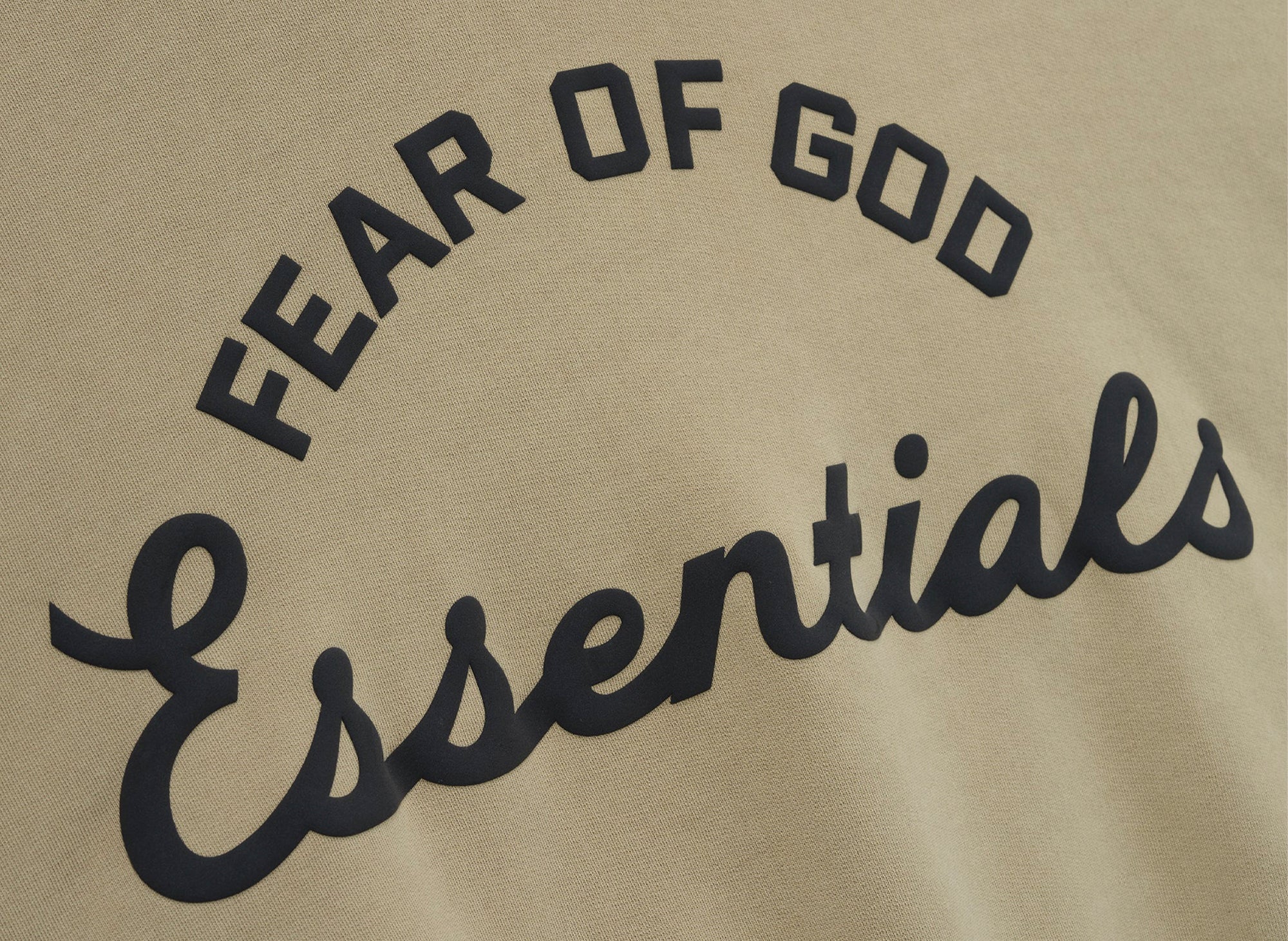 Fear of God Essentials Training 90's Hoodie 'Faded Dune' - Image 3