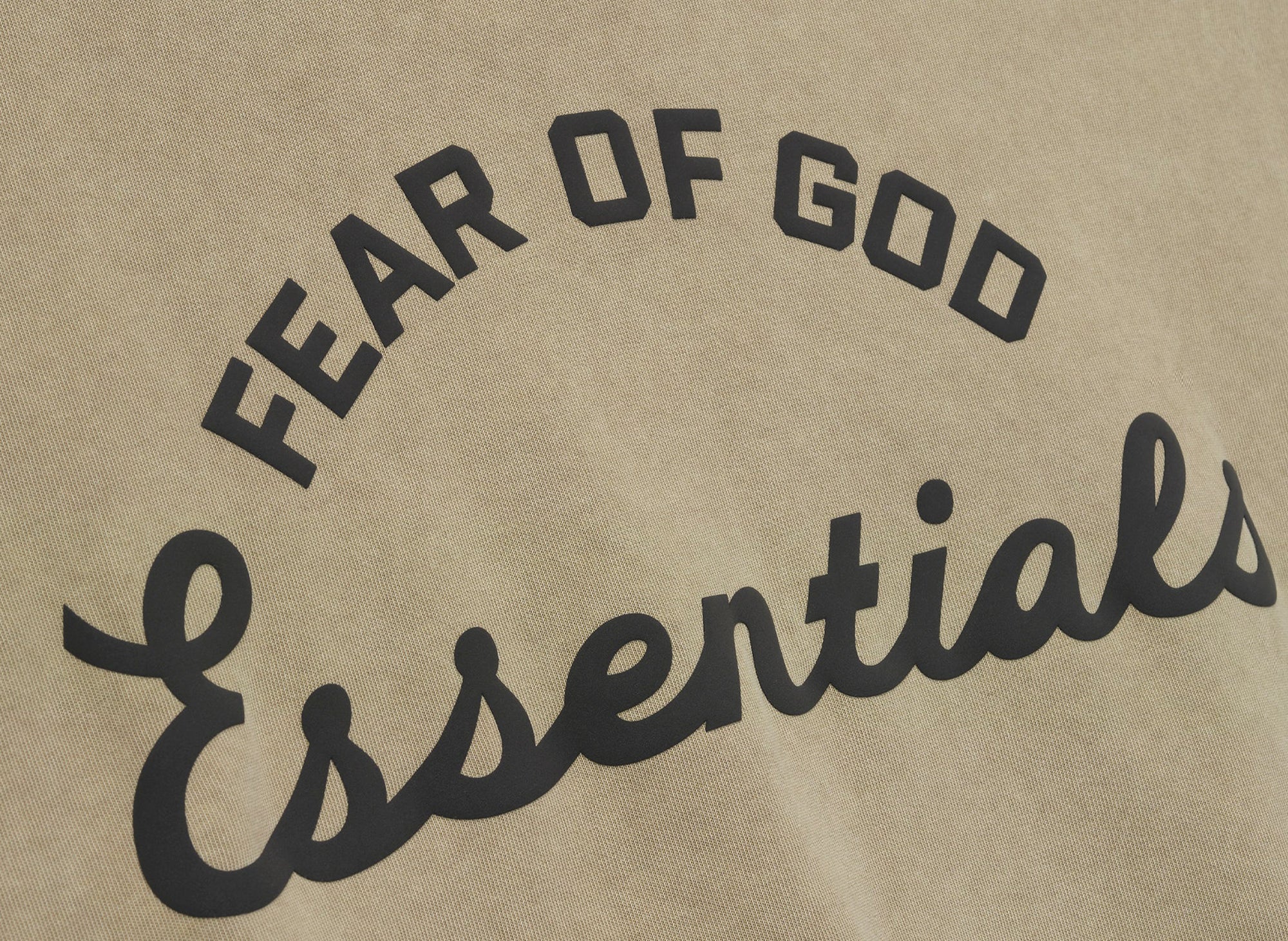 Fear of God Essentials Training 90's Short Sleeve 'Faded Dune' - Image 3