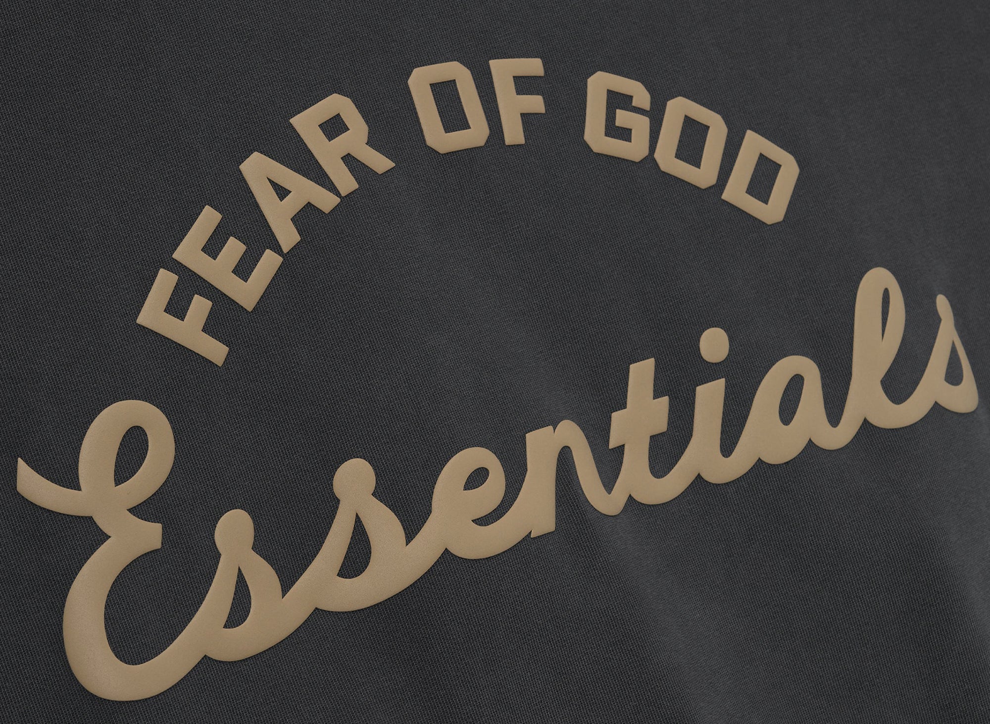 Fear of God Essentials Training 90's Short Sleeve 'Faded Iron Grey' - Image 3