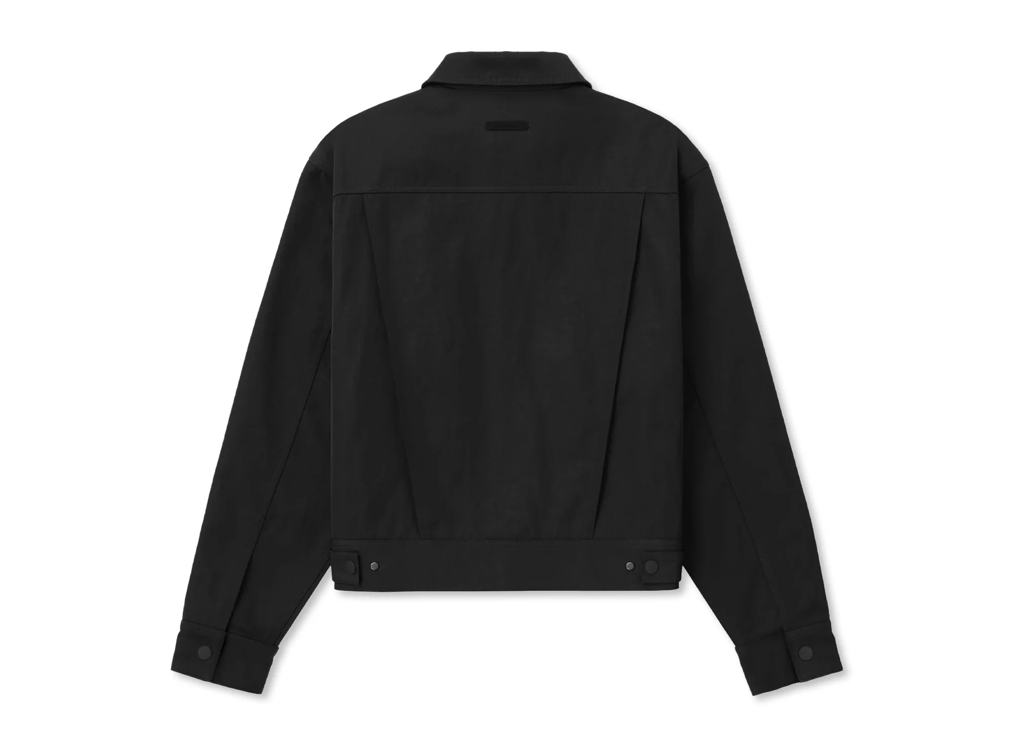 Fear of God Essentials Trucker Jacket 'Vintage Black' - Image 2