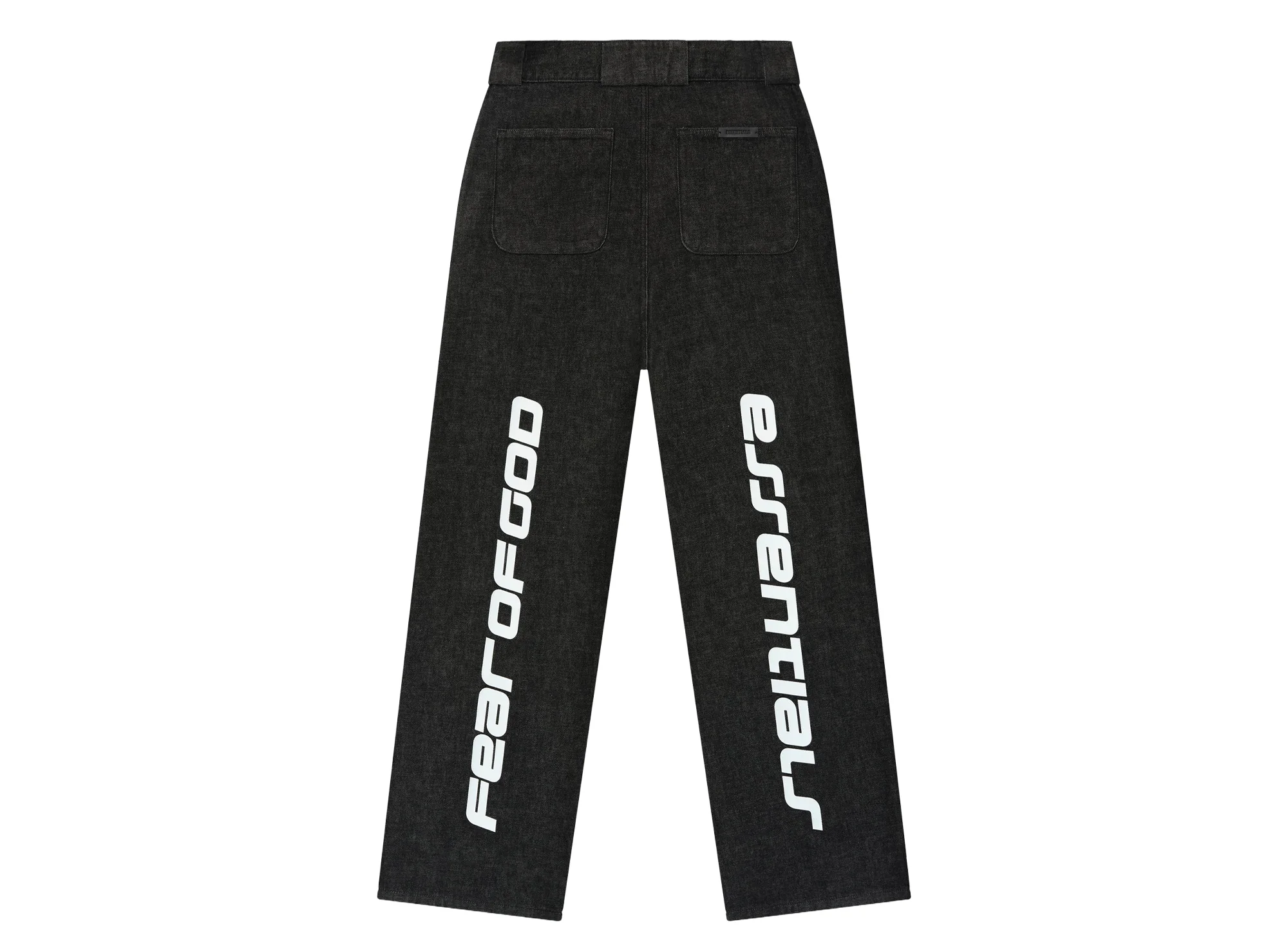 Fear of God Essentials Work Pant 'Vintage Black' - Image 2