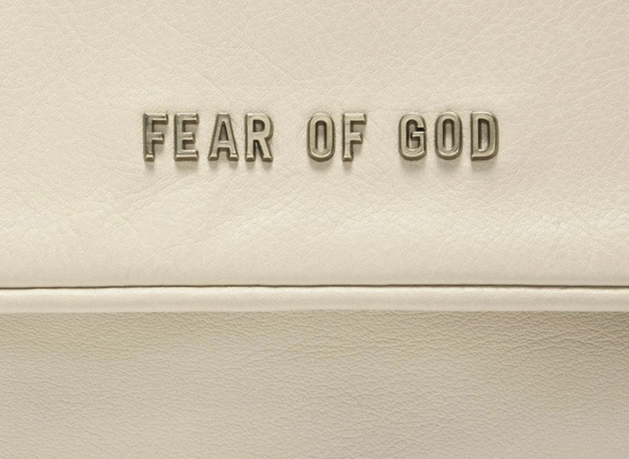 Fear of God Eternal Newspaper Bag in Beige - Image 4