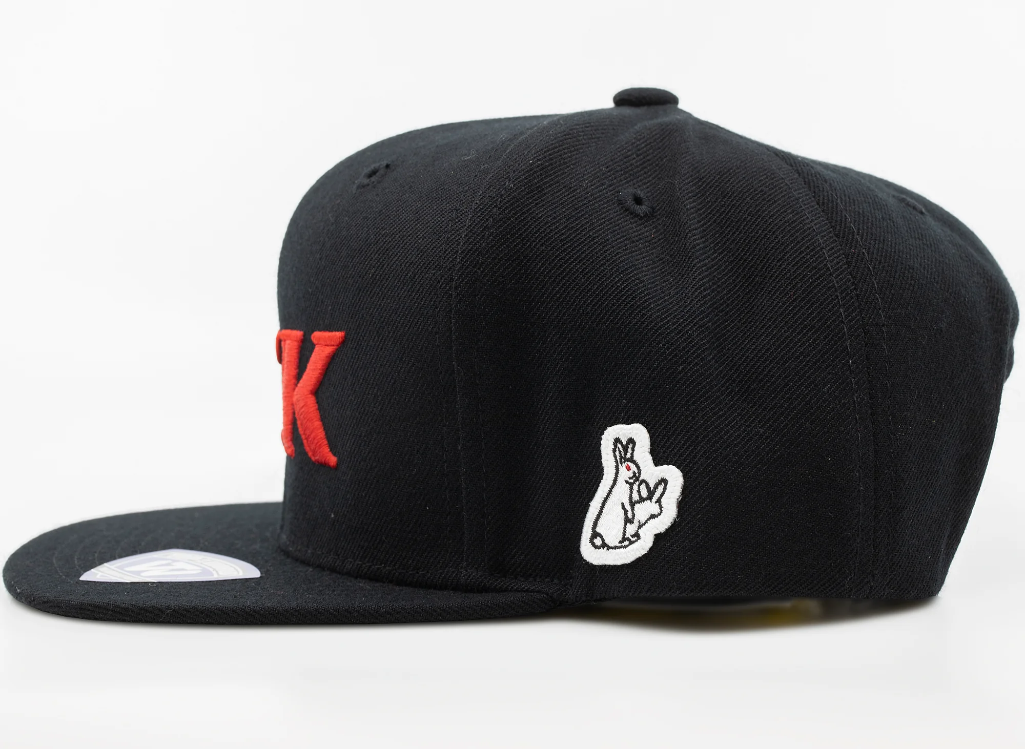 Fucking Rabbits FCK Cap in Black - Image 2