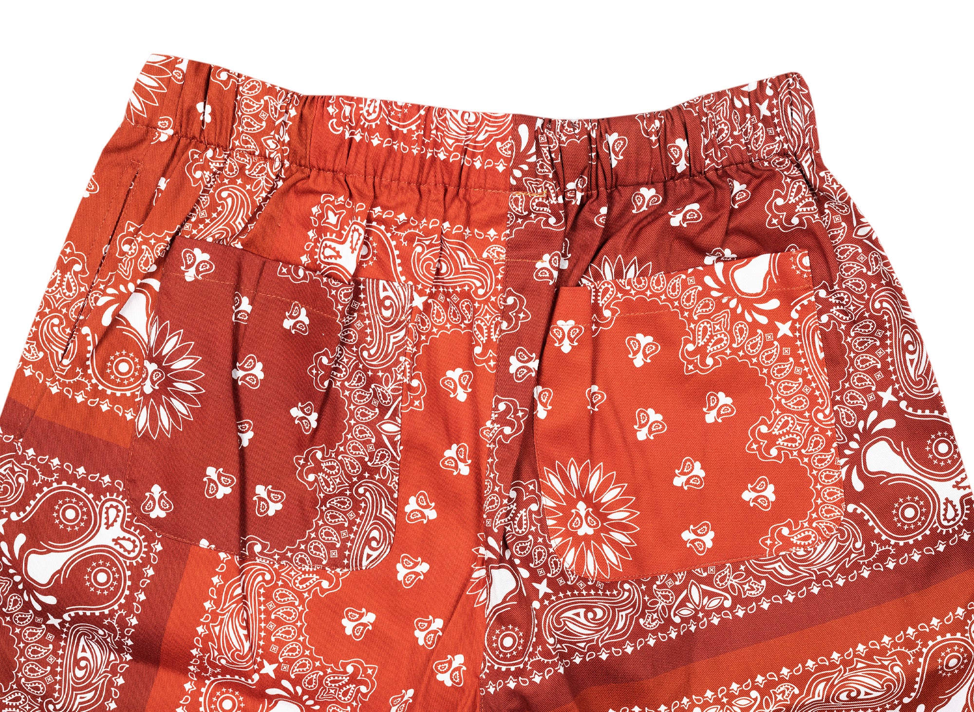 Fucking Rabbits Paisley Shorts in Red - Image 2