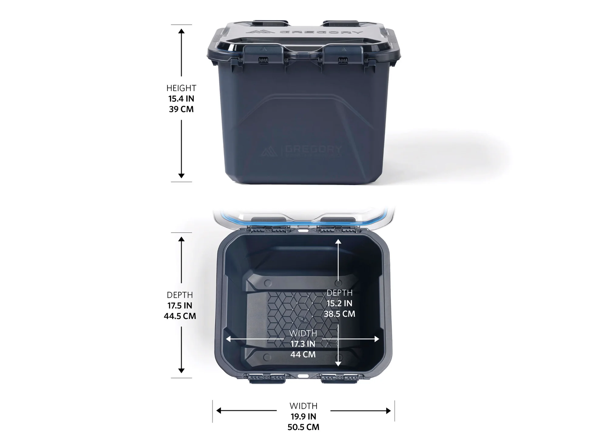 Gregory Alpaca Camp Box 50L in Slate Blue - Image 4