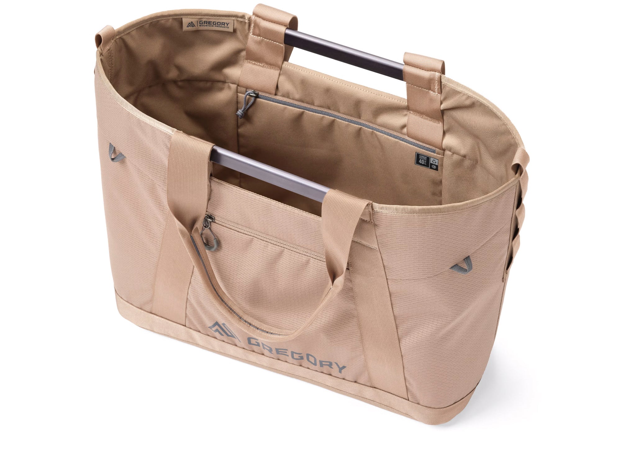 Gregory Alpaca Utility Tote 50L in Mirage Tan - Image 2