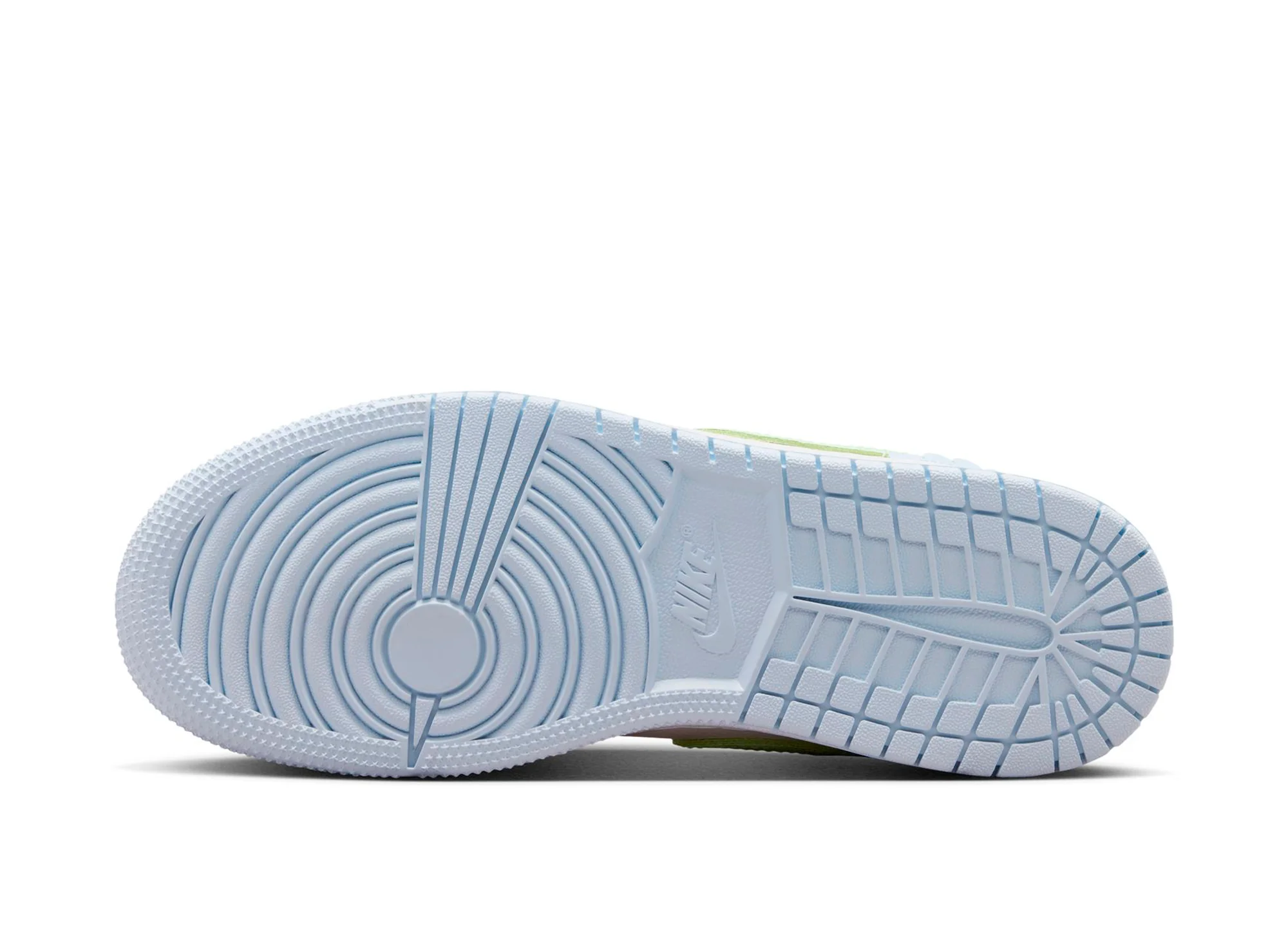 GS Air Jordan 1 Low SE 'Half Blue / Vapor Green' - Image 5