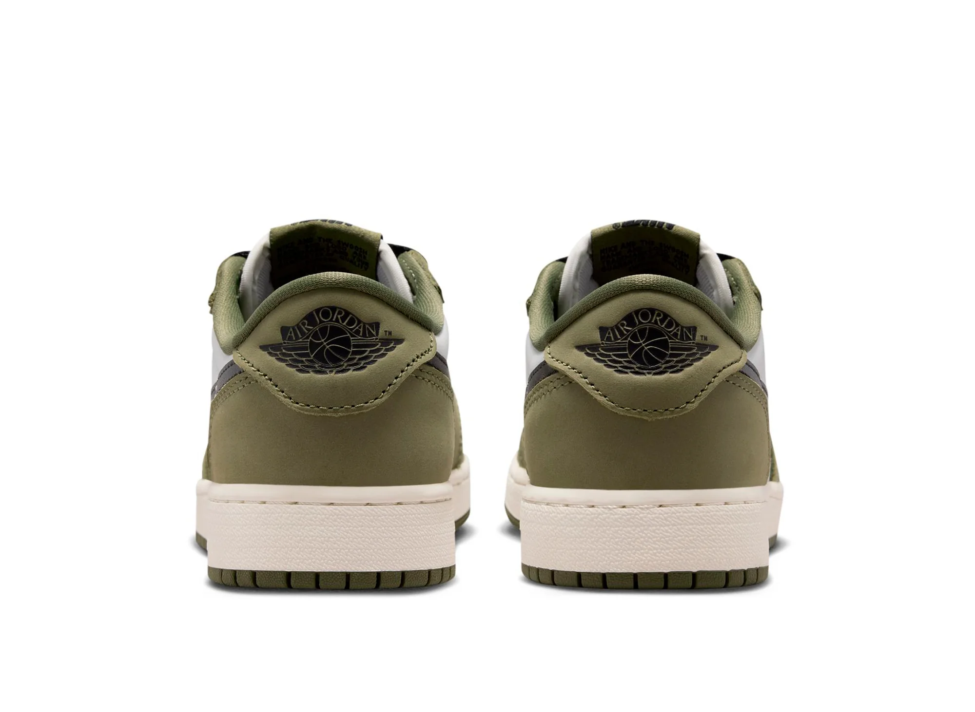 GS Air Jordan 1 Retro Low OG in 'Medium Olive' - Image 2