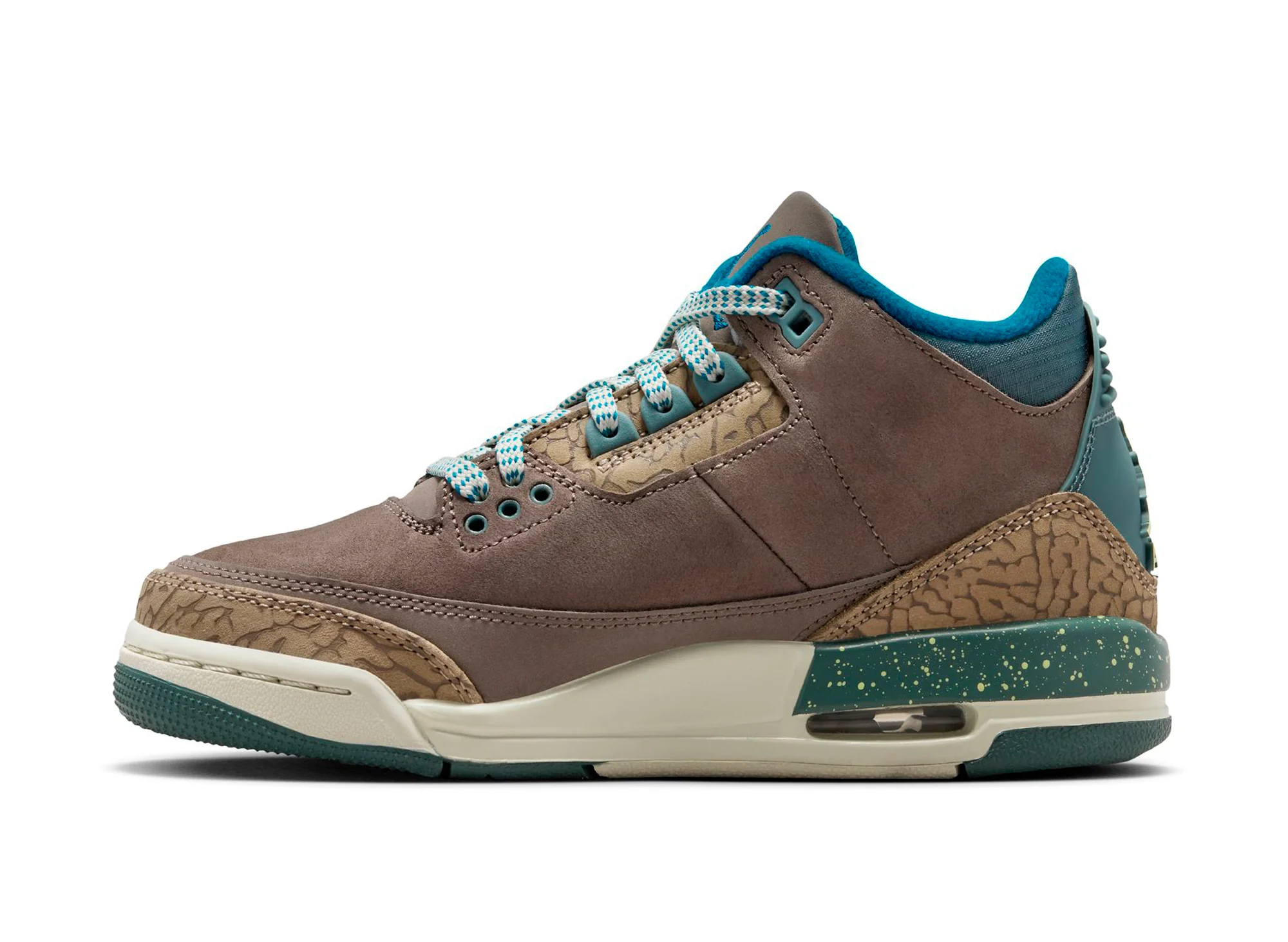GS Air Jordan 3 Retro 'Olive Grey' - Image 3