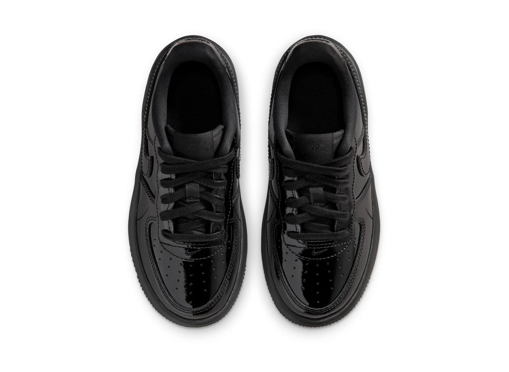 GS Nike Force 1 Low LV8 BP Lace in Black - Image 4