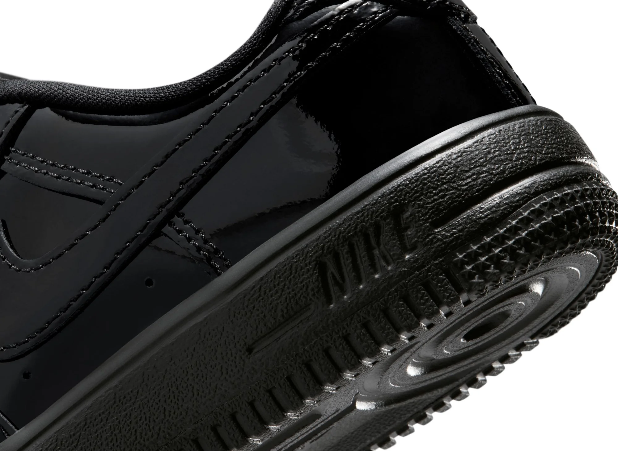 GS Nike Force 1 Low LV8 BP Lace in Black - Image 6