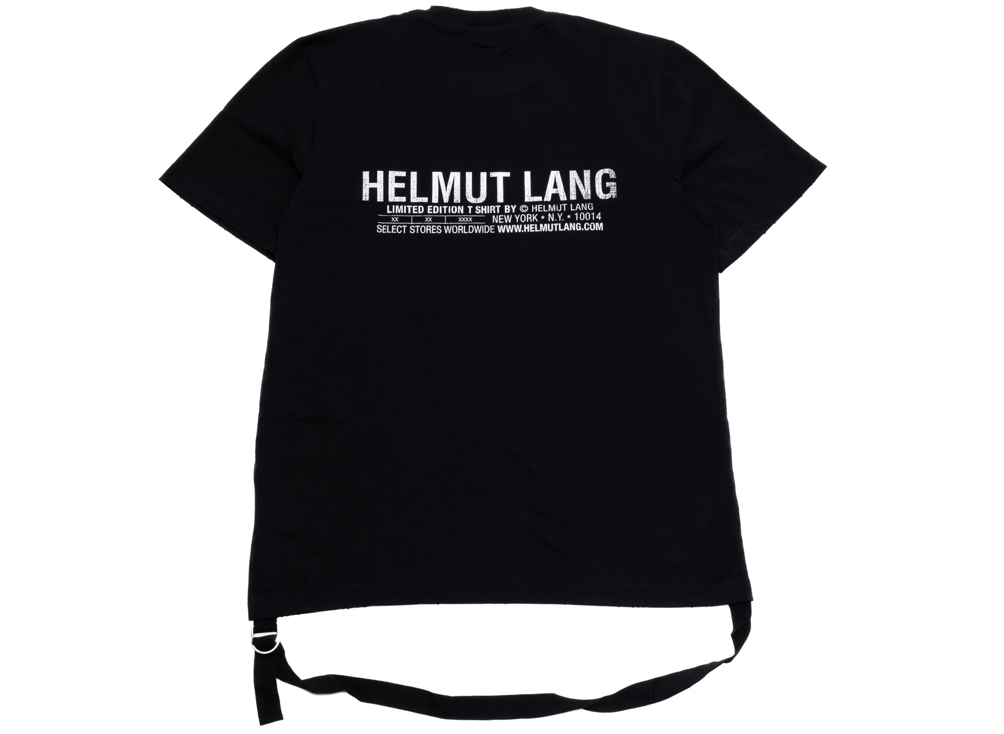 Helmut Lang New York S/S Tee in Black - Image 3