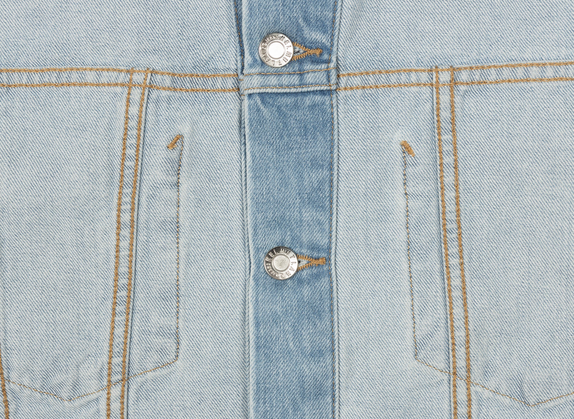 Helmut Lang Reverse Denim Trucker Jacket - Image 3