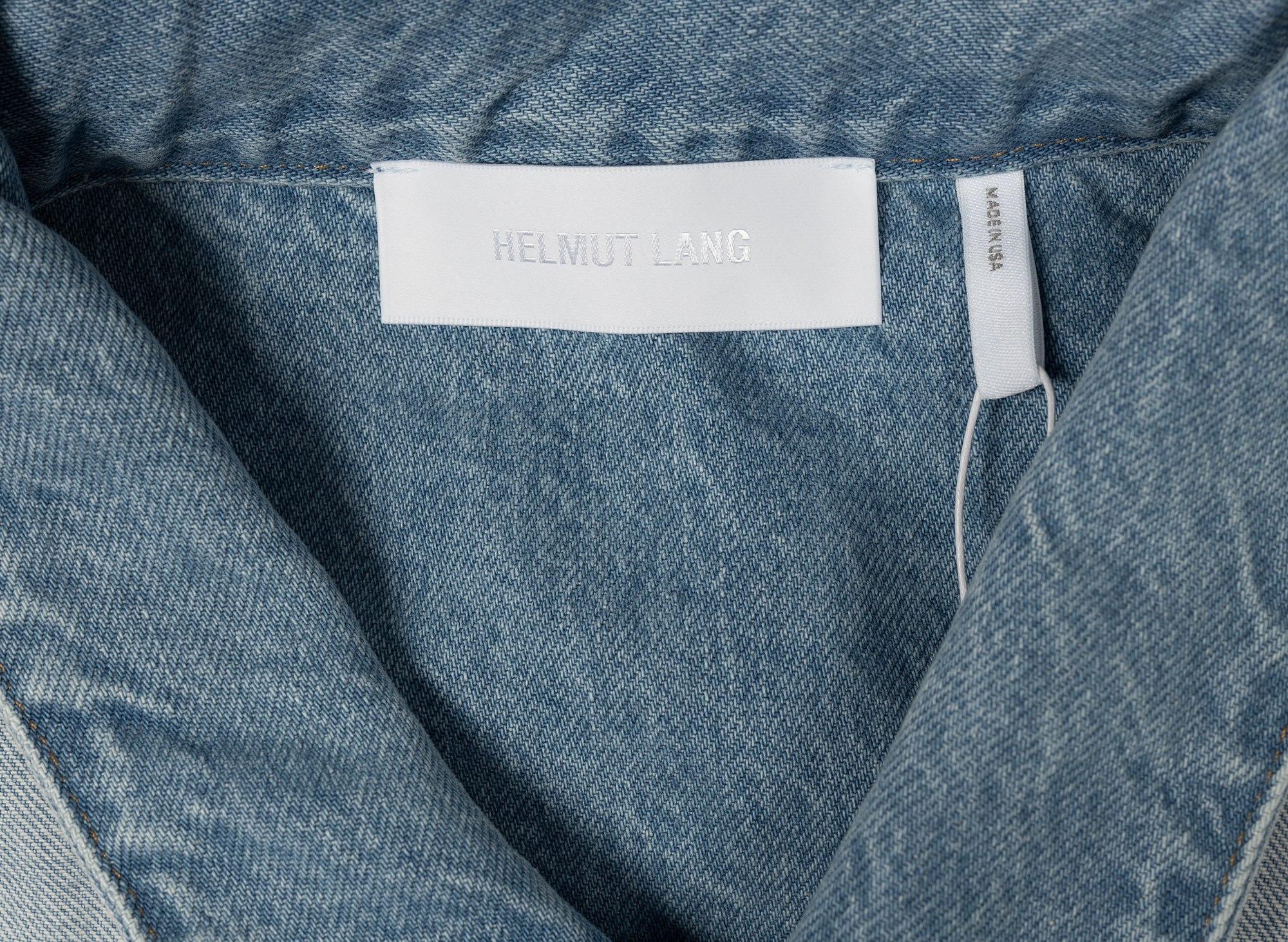 Helmut Lang Reverse Denim Trucker Jacket - Image 4