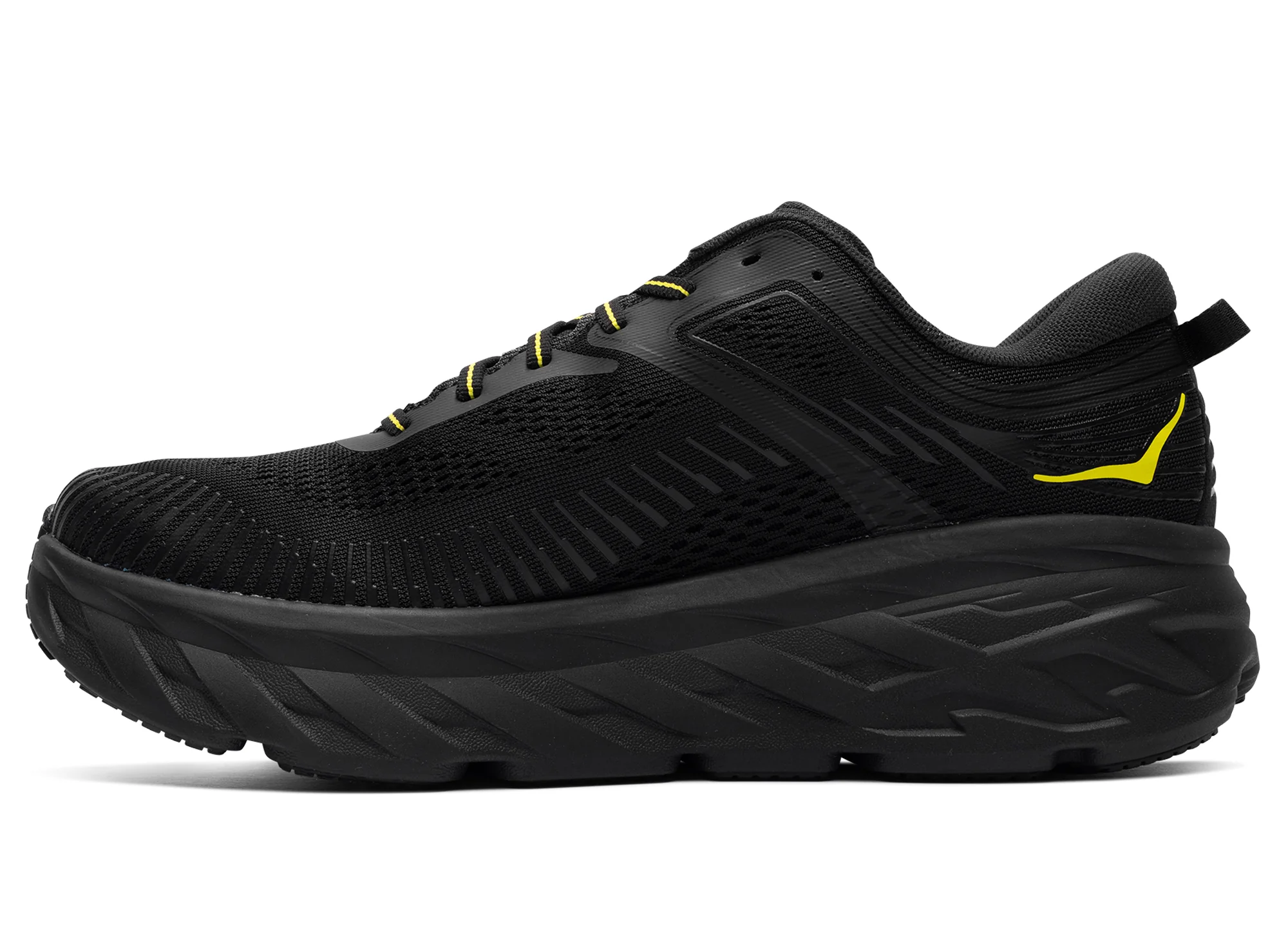 Hoka Bondi 7 'Black / Hoka Citrus' - Image 3