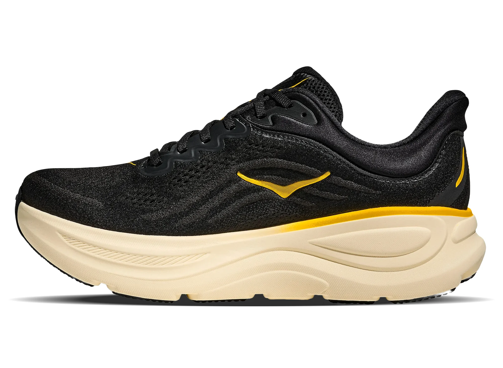 Hoka Bondi 9 'Carbon Black / Yellow Gold' - Image 3