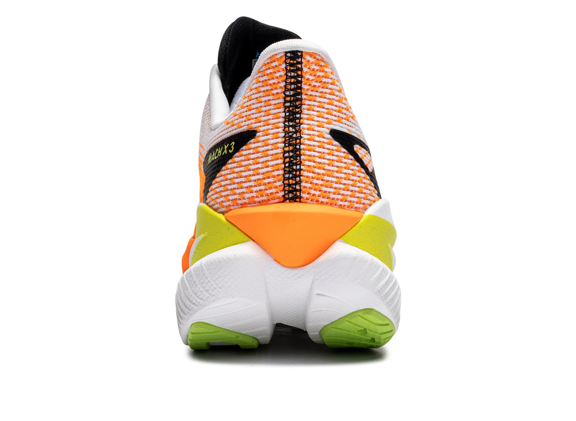 Hoka Mach X 3 'White / Neon Tangerine' - Image 2