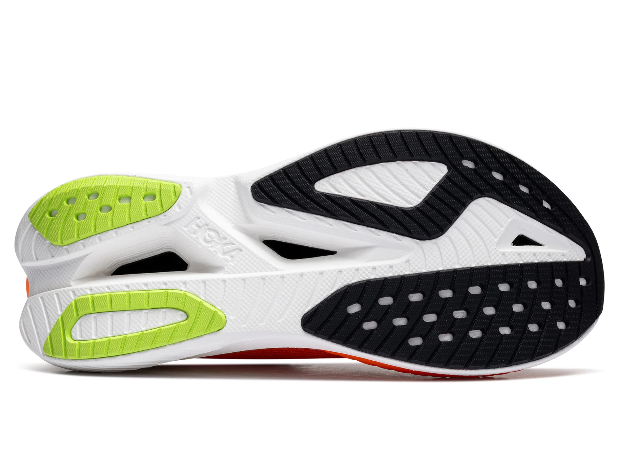 Hoka Mach X 3 'White / Neon Tangerine' - Image 5