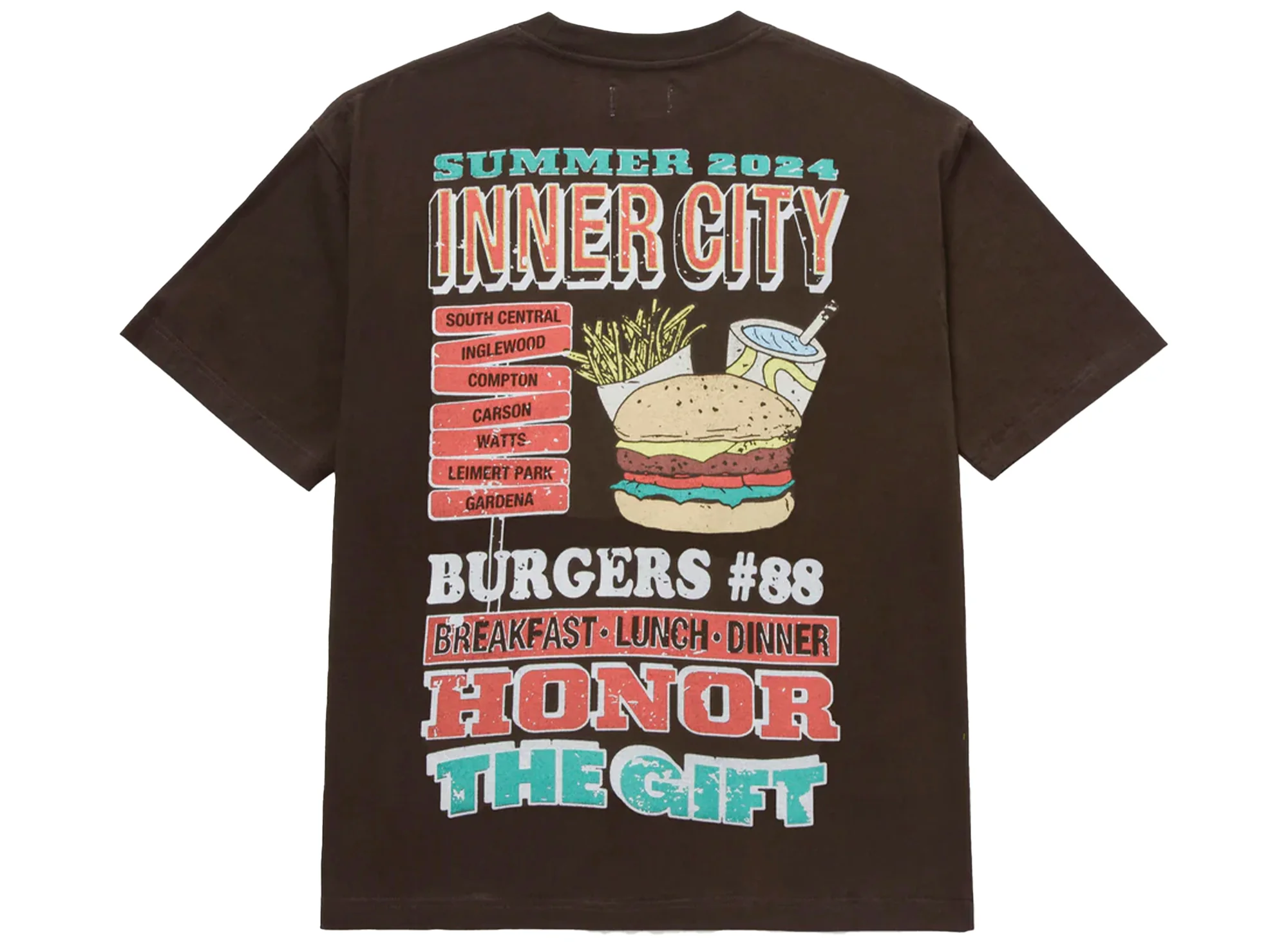Honor the Gift HTG Burgers Tee - Image 2