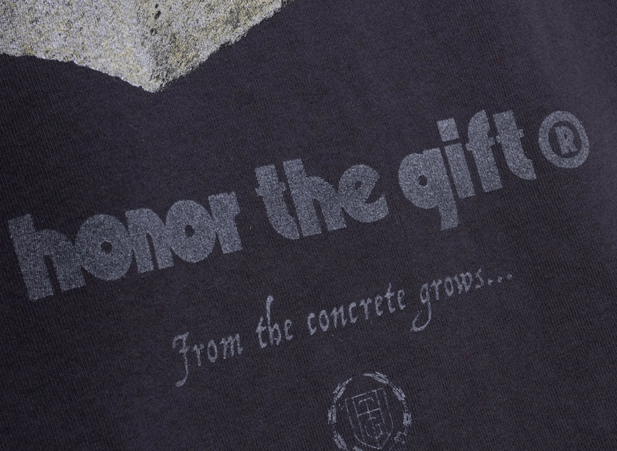 Honor the Gift Concrete 2.0 S/S Tee in Charcoal - Image 2