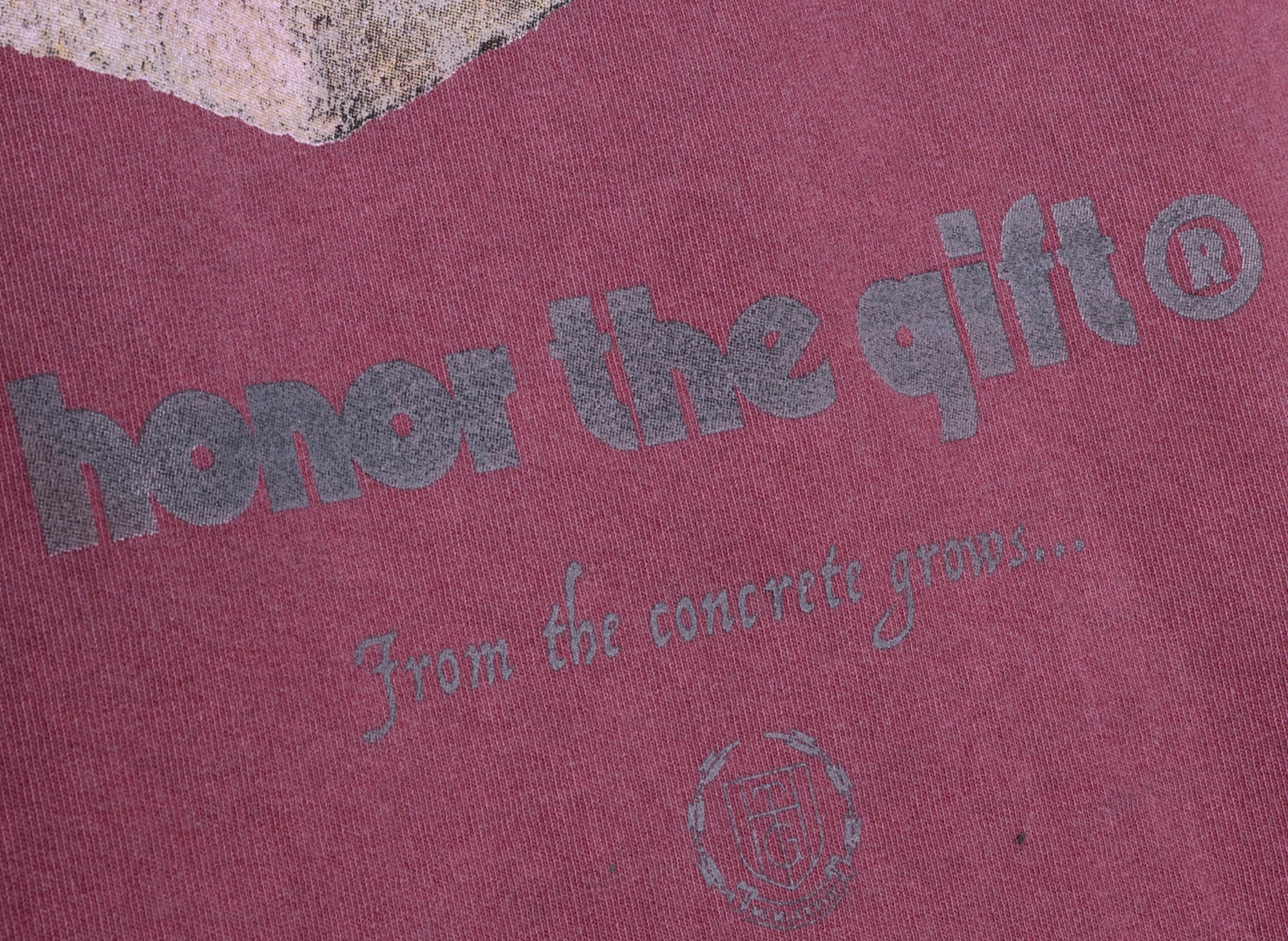 Honor the Gift Concrete 2.0 S/S Tee in Brick Red - Image 2