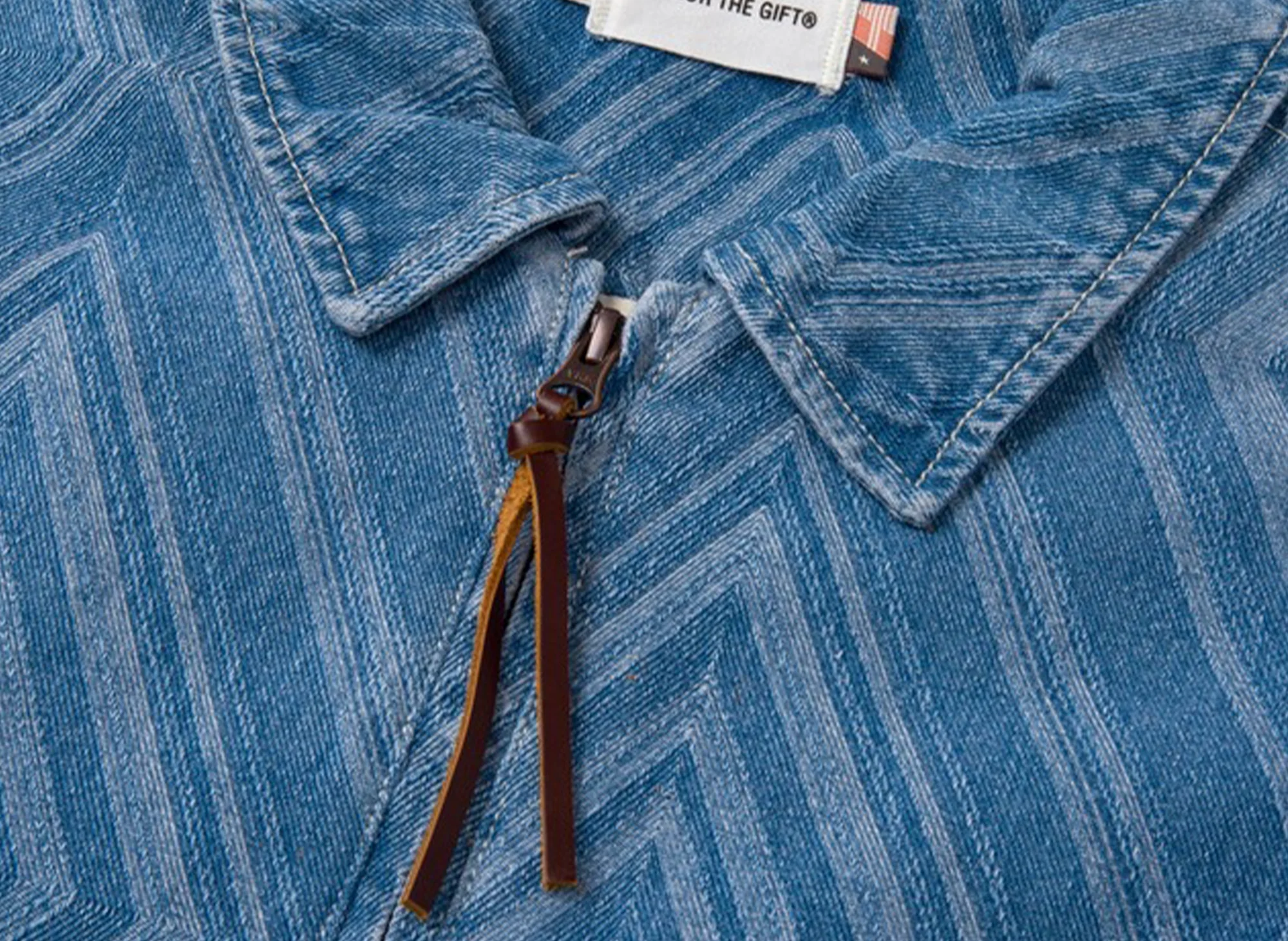 Honor the Gift Diamond Denim Jacket - Image 2