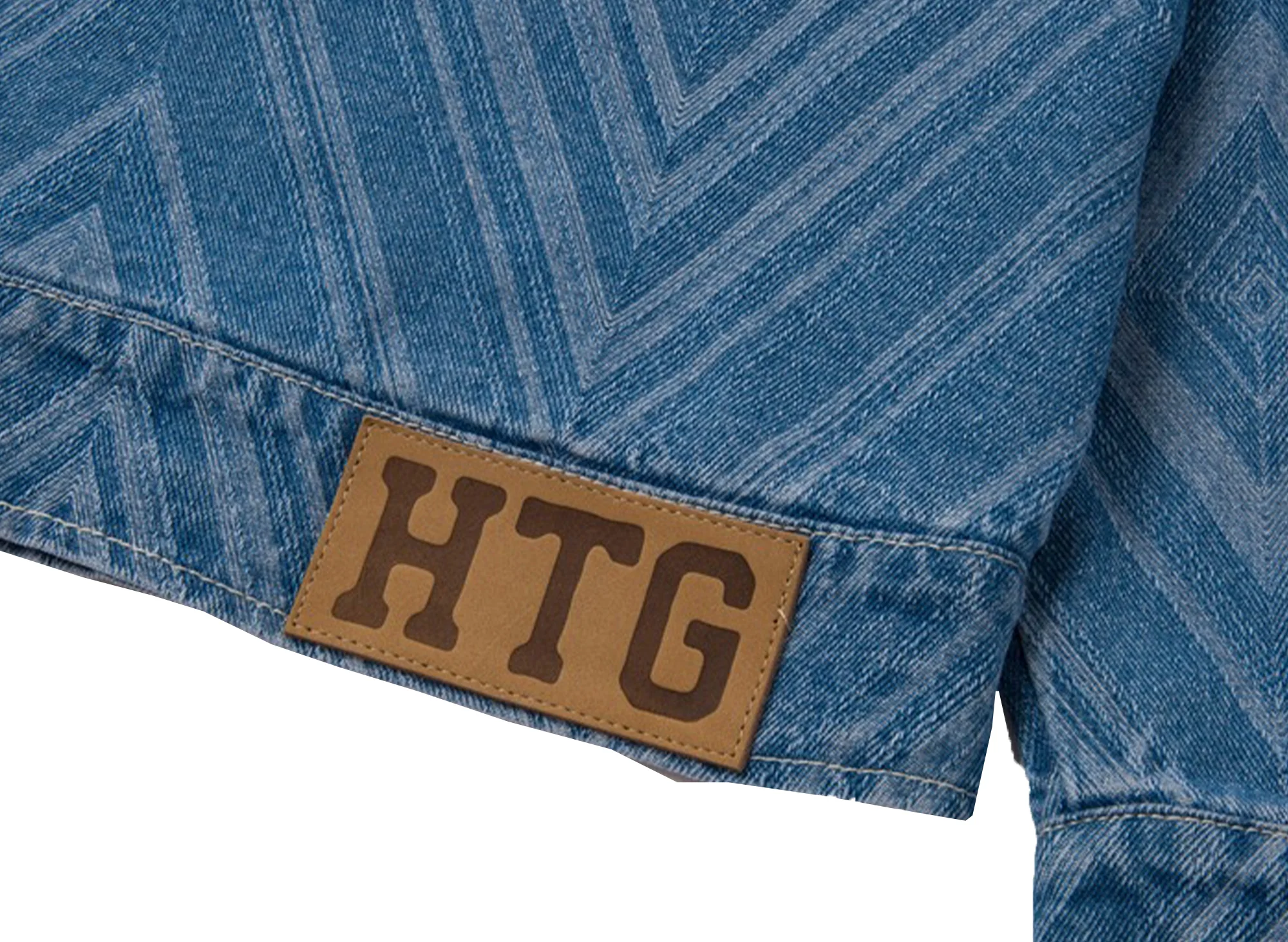 Honor the Gift Diamond Denim Jacket - Image 3