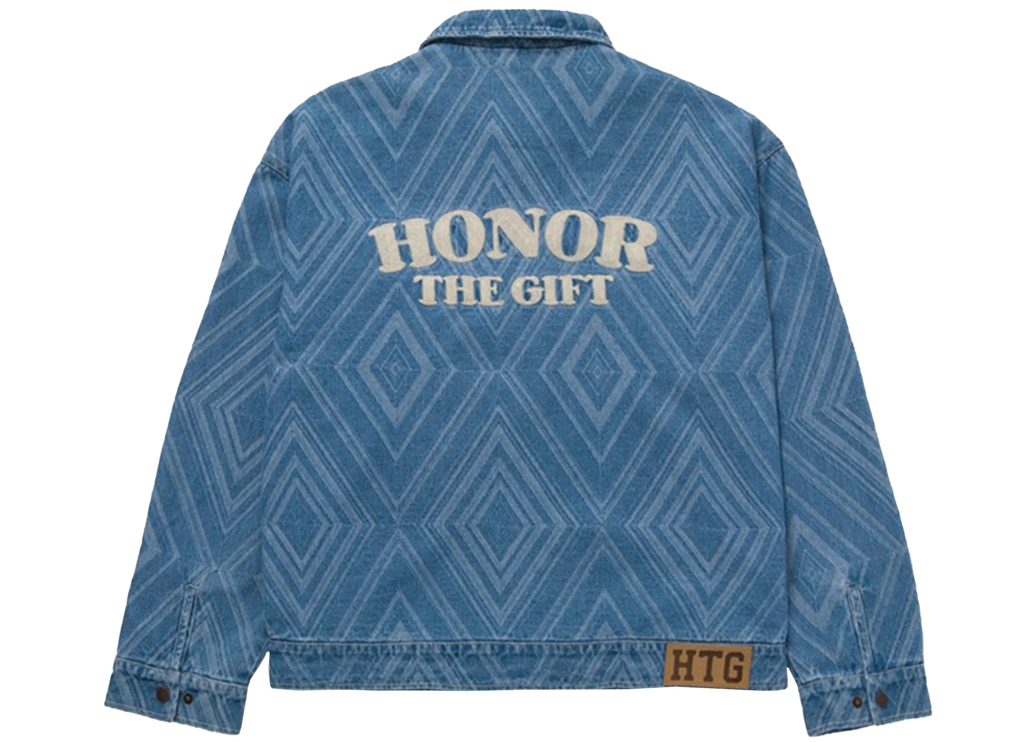 Honor the Gift Diamond Denim Jacket - Image 4