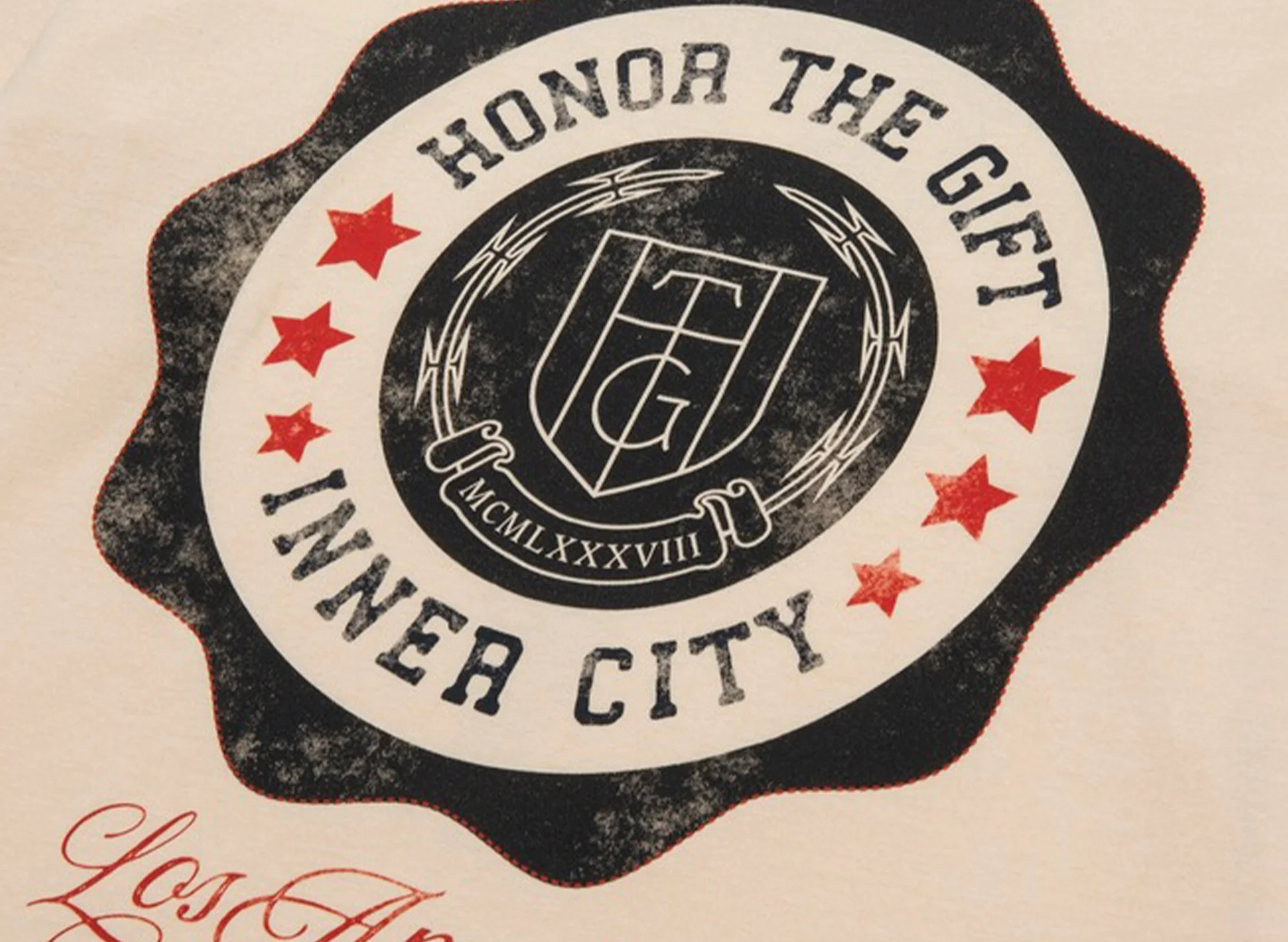 Honor the Gift HTG Seal Logo L/S Tee - Image 2