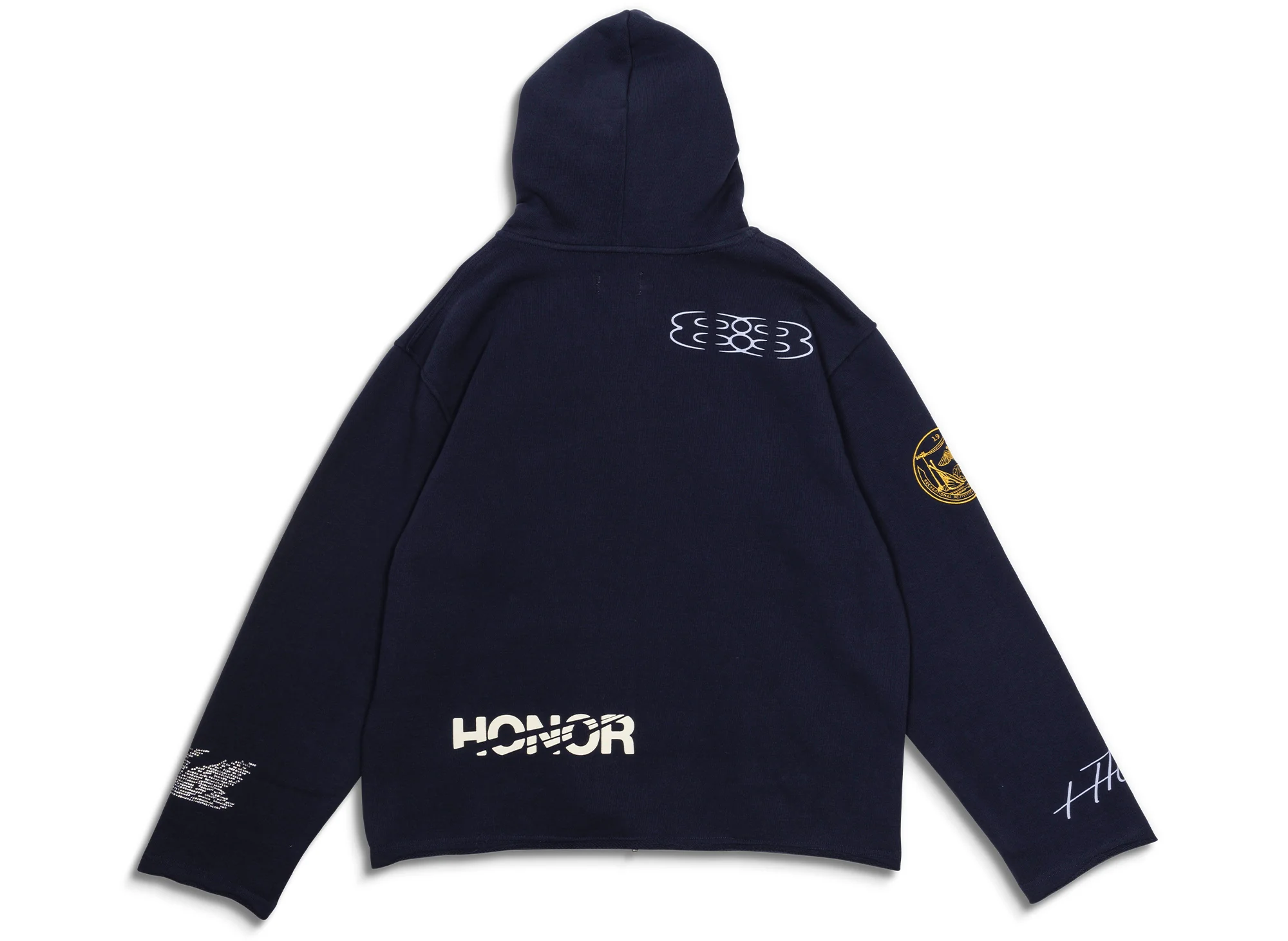 Honor the Gift Tattoo Zip Hoodie - Image 2