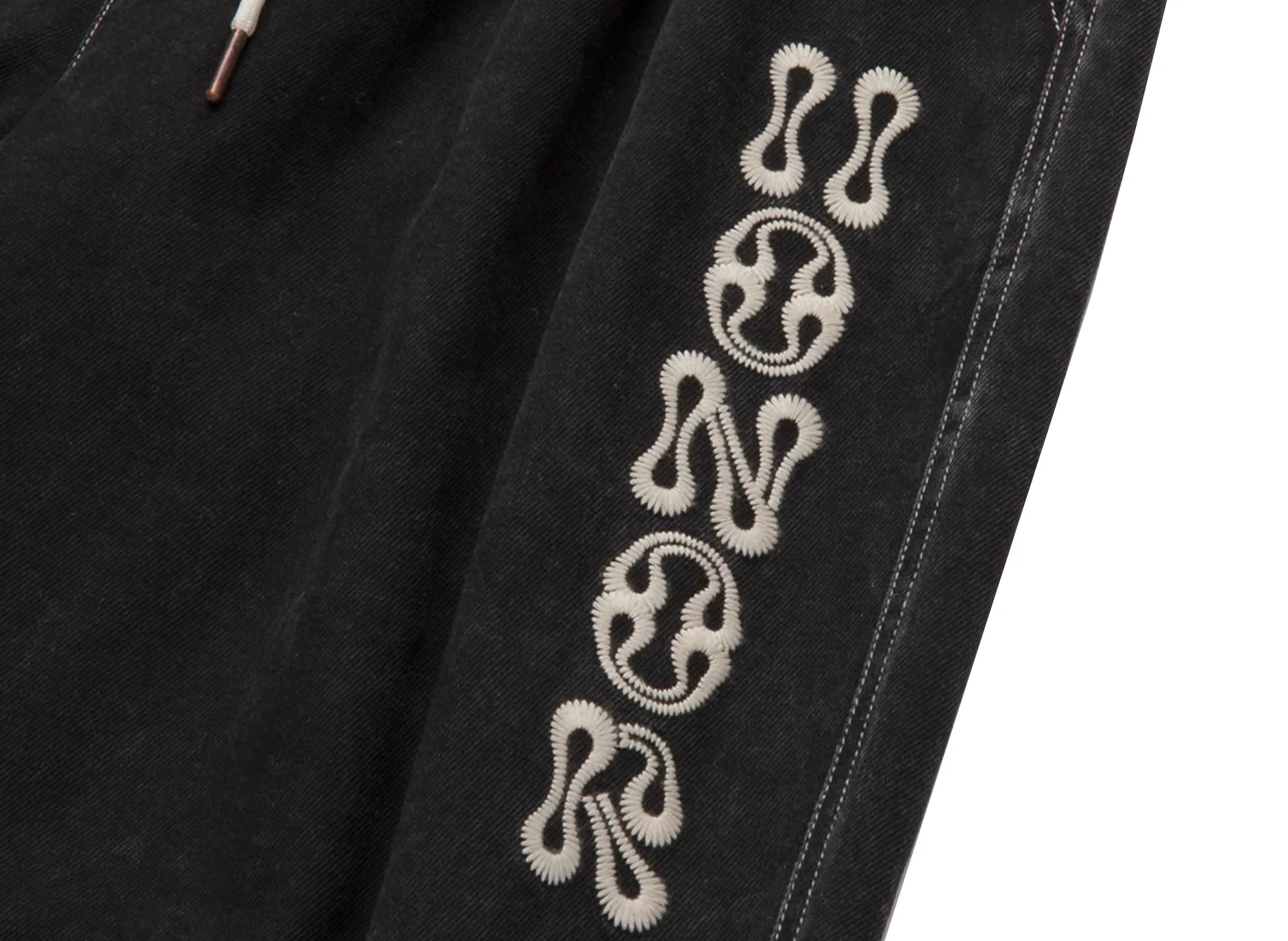 Honor the Gift Twill Baggy Pants in Black - Image 3