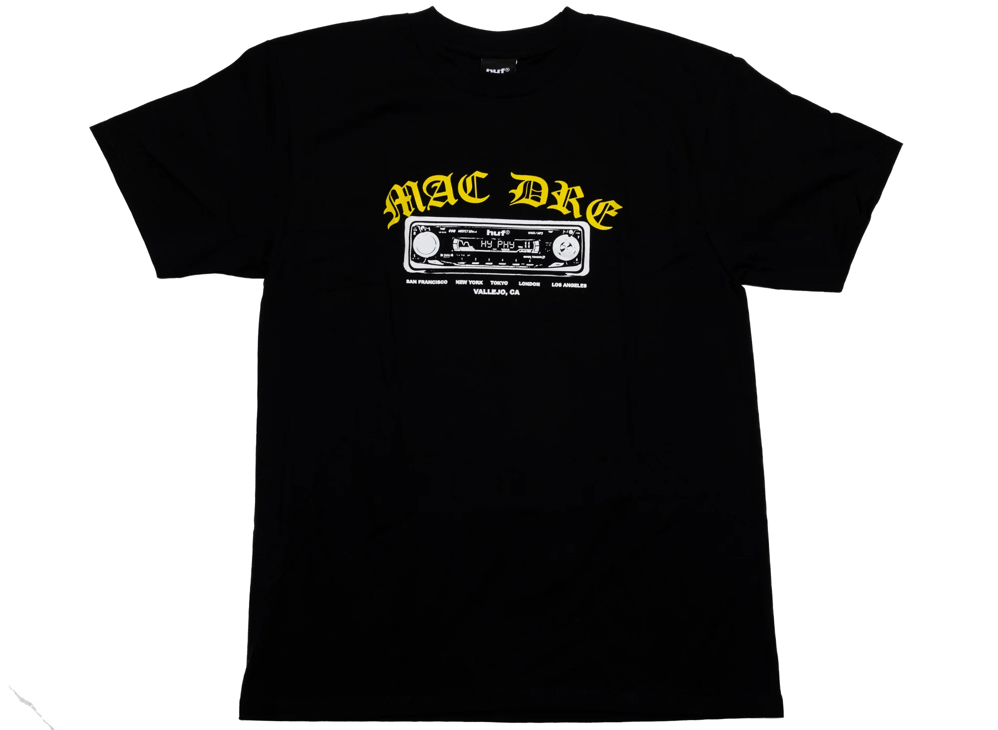 HUF x Mac Dre 'Best of Mac' Tee in Black