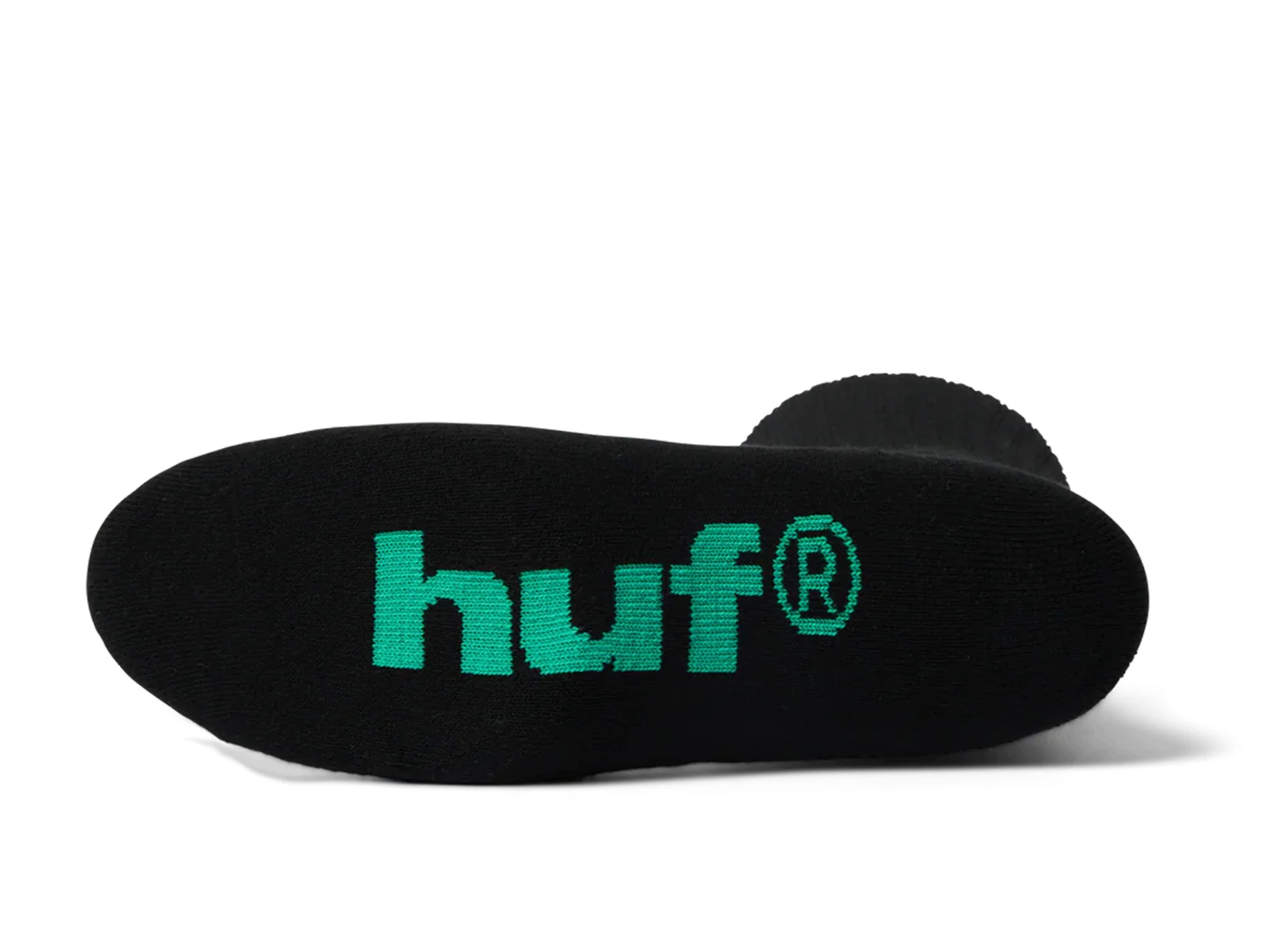 HUF x Mickey Greetings Crew Sock in Black - Image 2