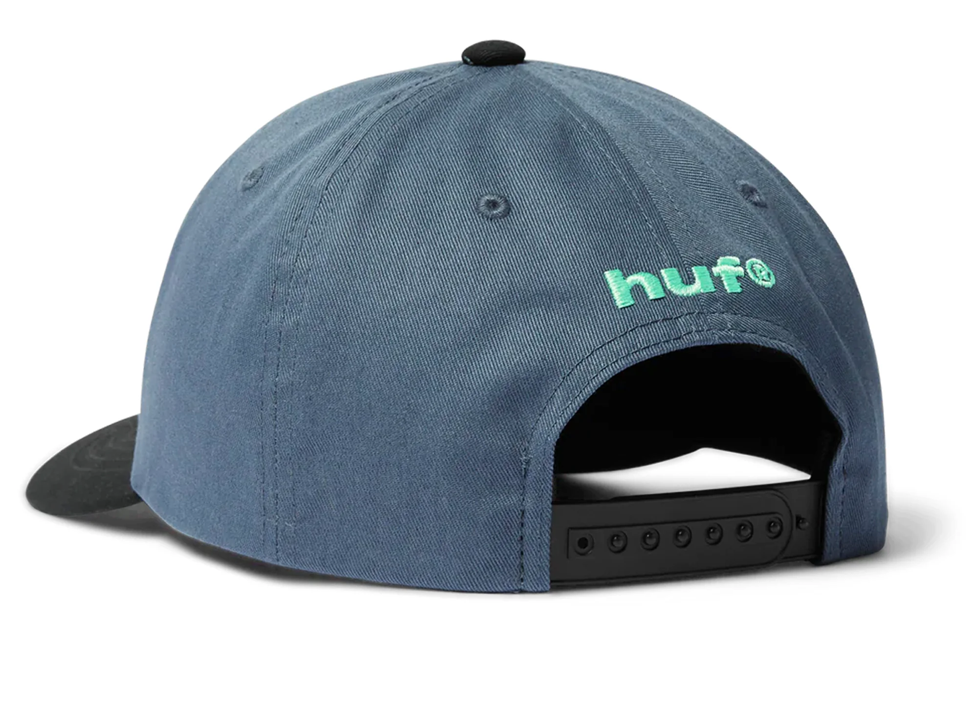 HUF x Mickey Greetings Snapback in Charcoal - Image 3