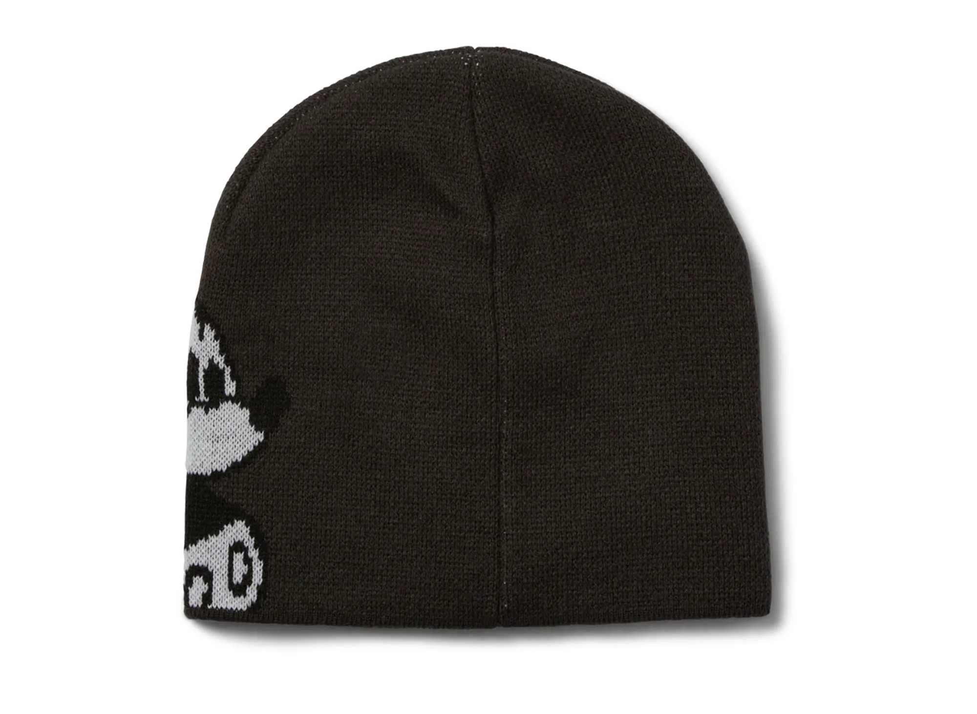HUF x Mickey Skull Beanie in Black - Image 3