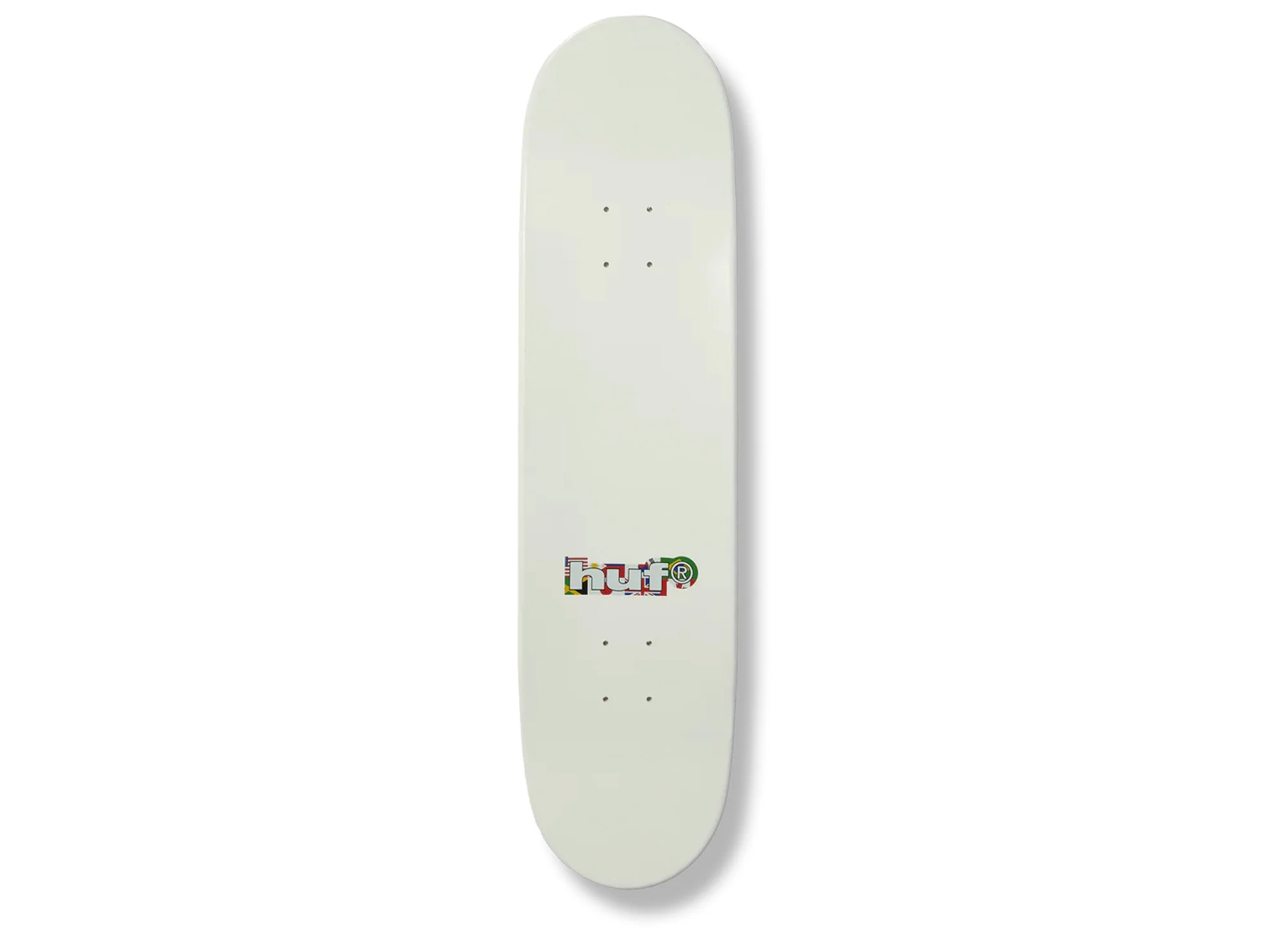 HUF x Mickey Worldwide Tour Skate Deck in White - Image 2
