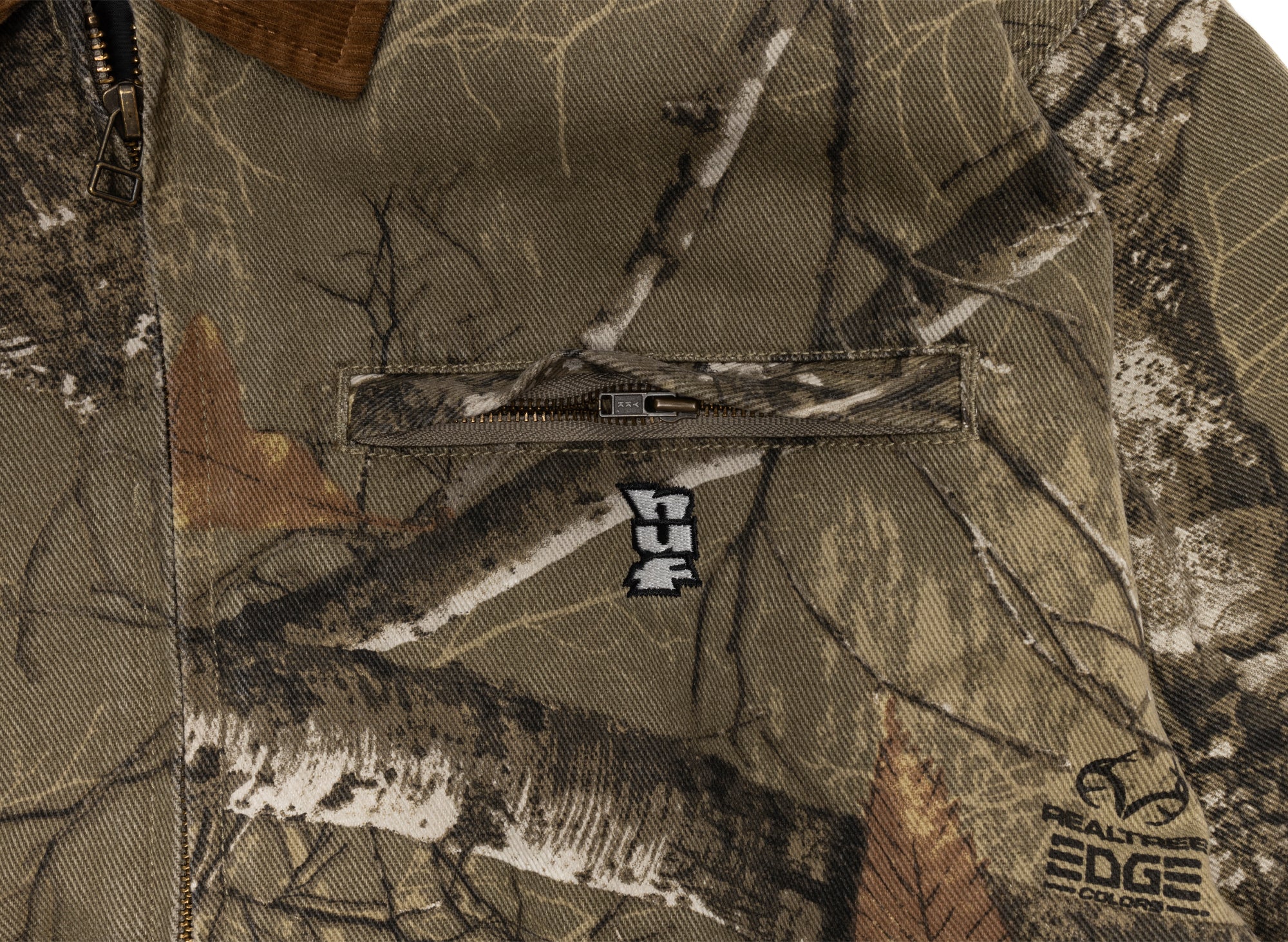 HUF x Realtree Megablast Work Jacket in Desert - Image 2