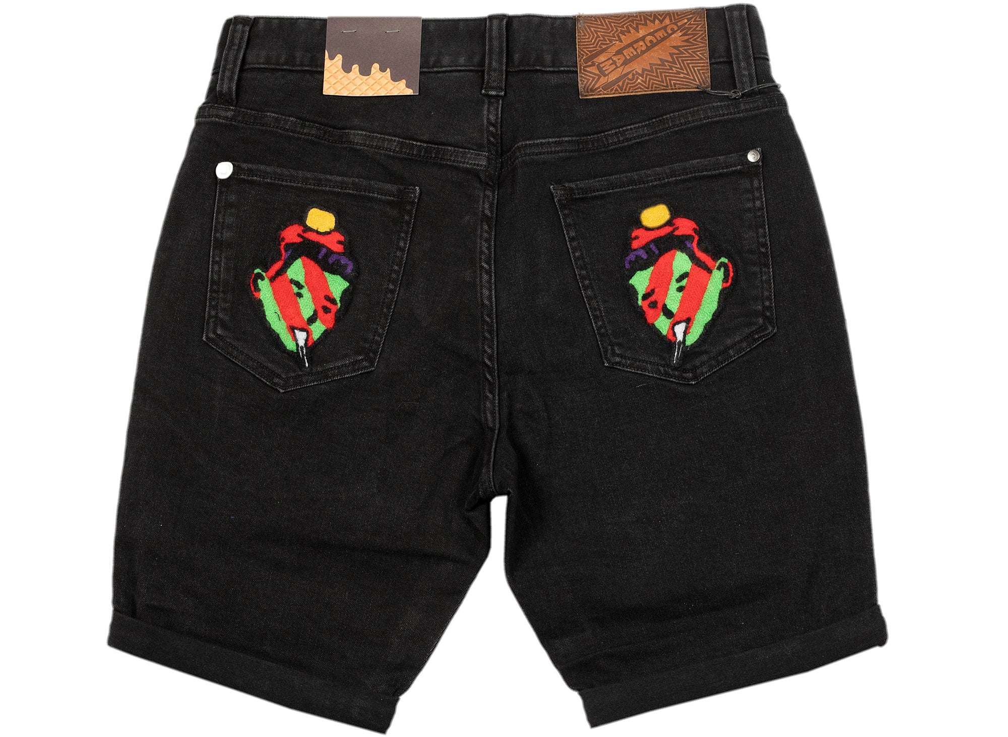 Ice Cream Black Beauty Jean Shorts - Image 2