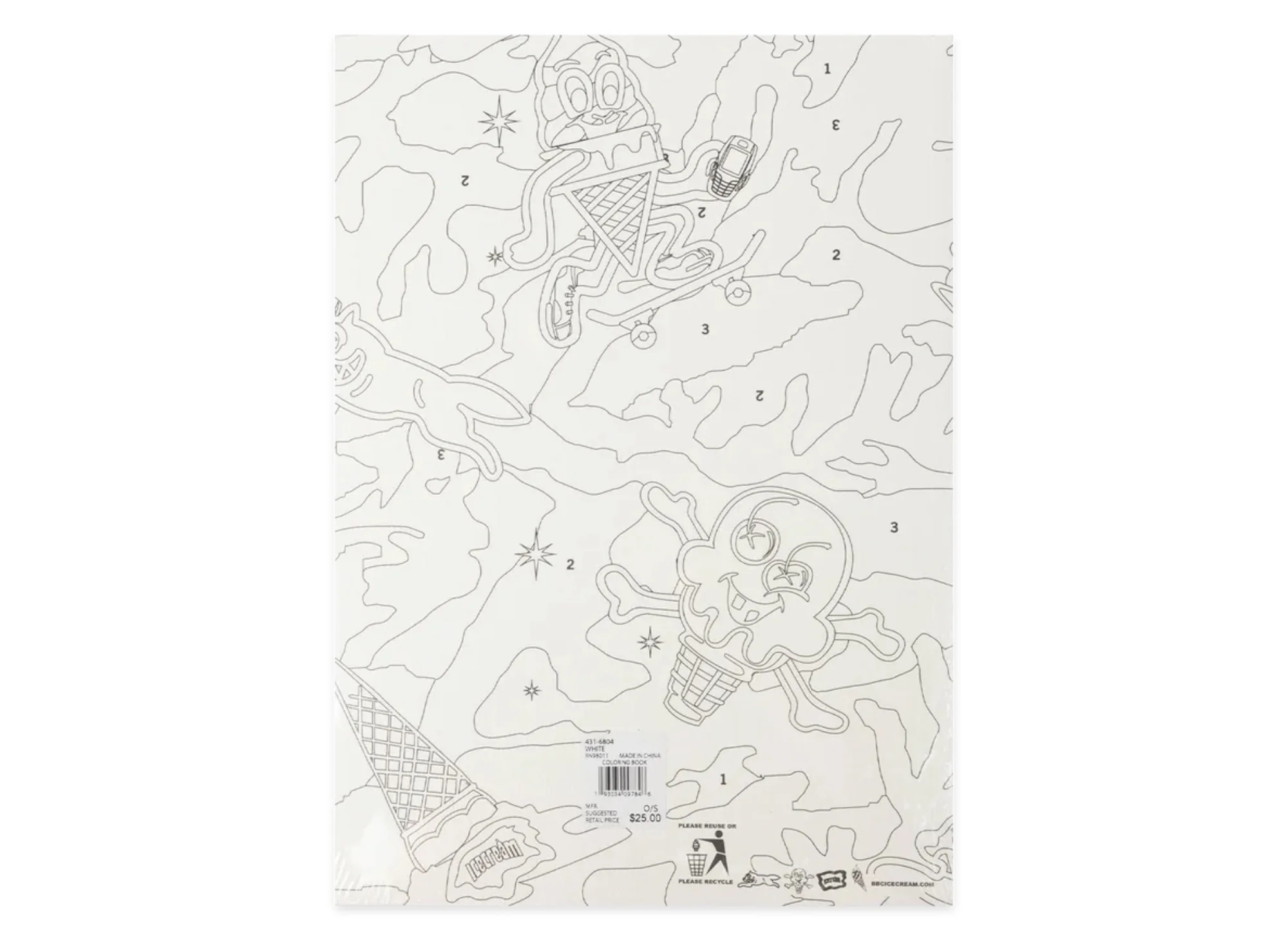 Ice Cream Coloring Book - Image 2